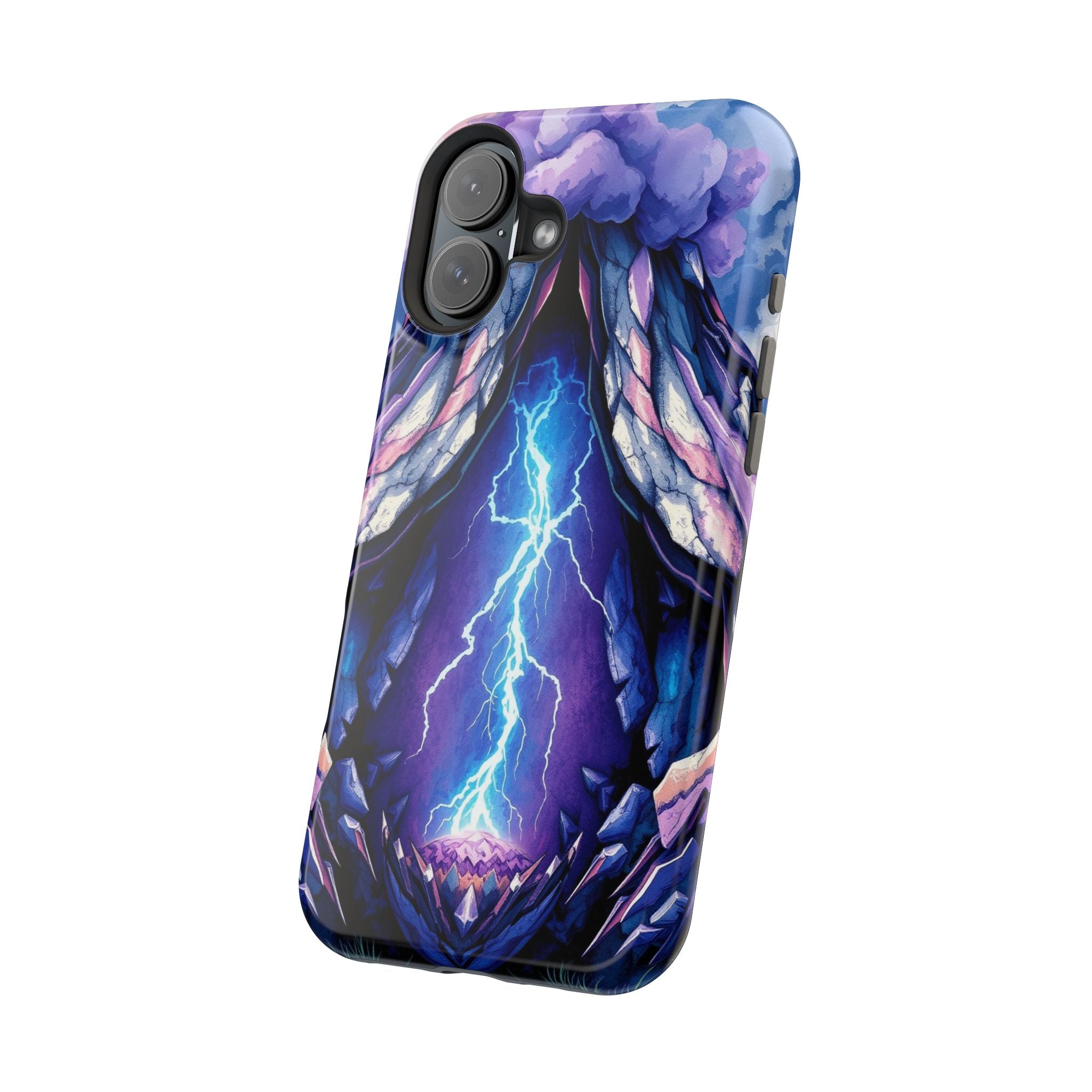 iPhone Hatching Storm Vibrant Watercolor Slim Everyday iPhone Designer · iPhone
