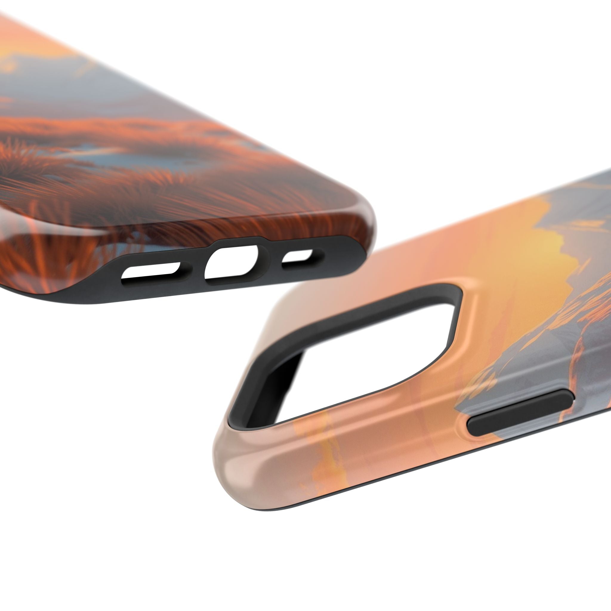 iPhone Sunset Amber And Peach Arctic Tundra Slim iPhone Everyday · iPhone Case