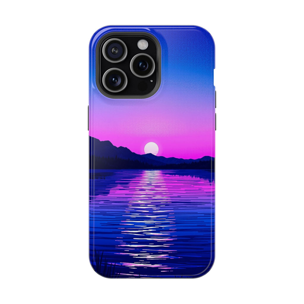 iPhone Indigo And Violet Lake at Twilight Slim iPhone Everyday Designer · iPhone