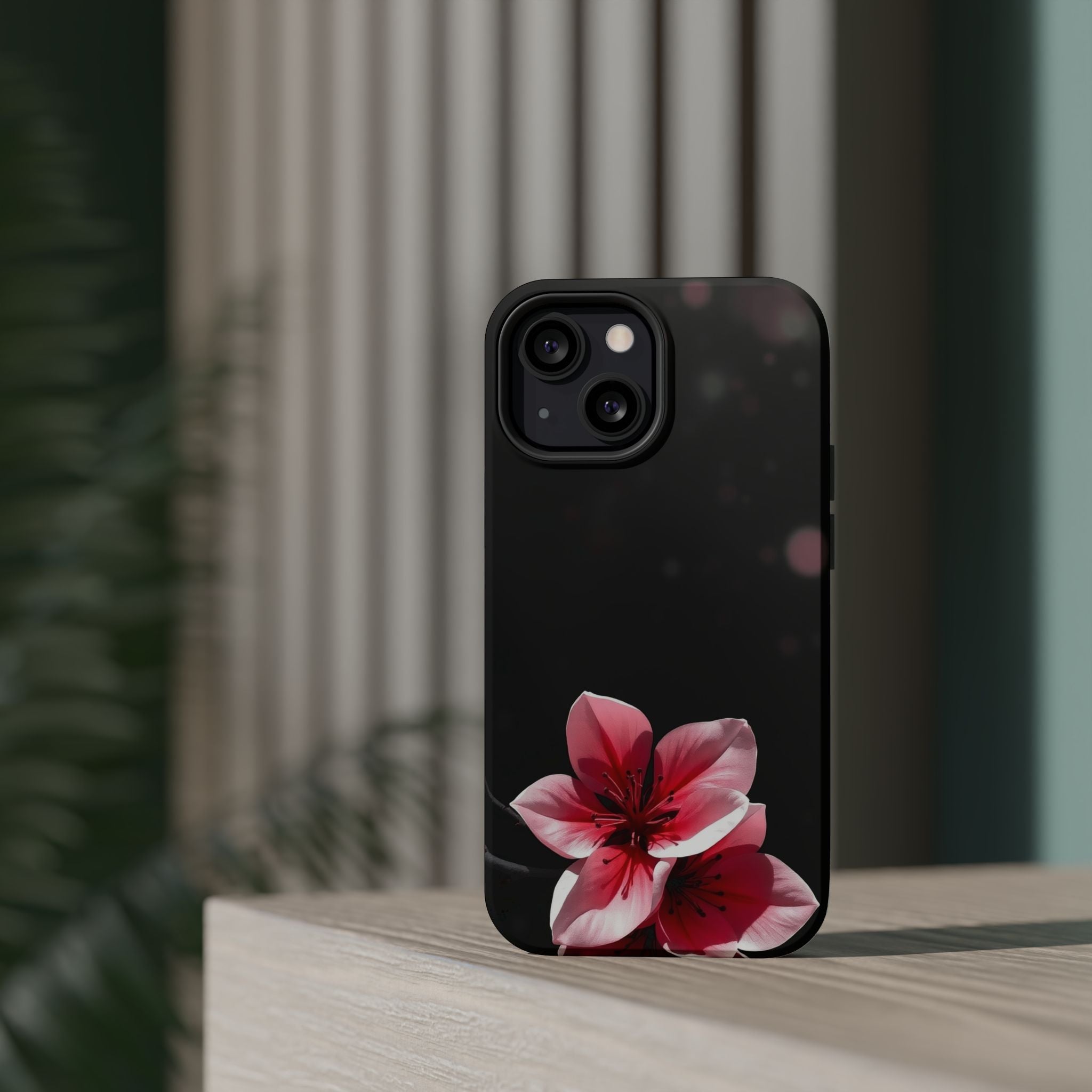iPhone Cherry Blossom Abstract Geometric Slim Everyday iPhone Designer · iPhone