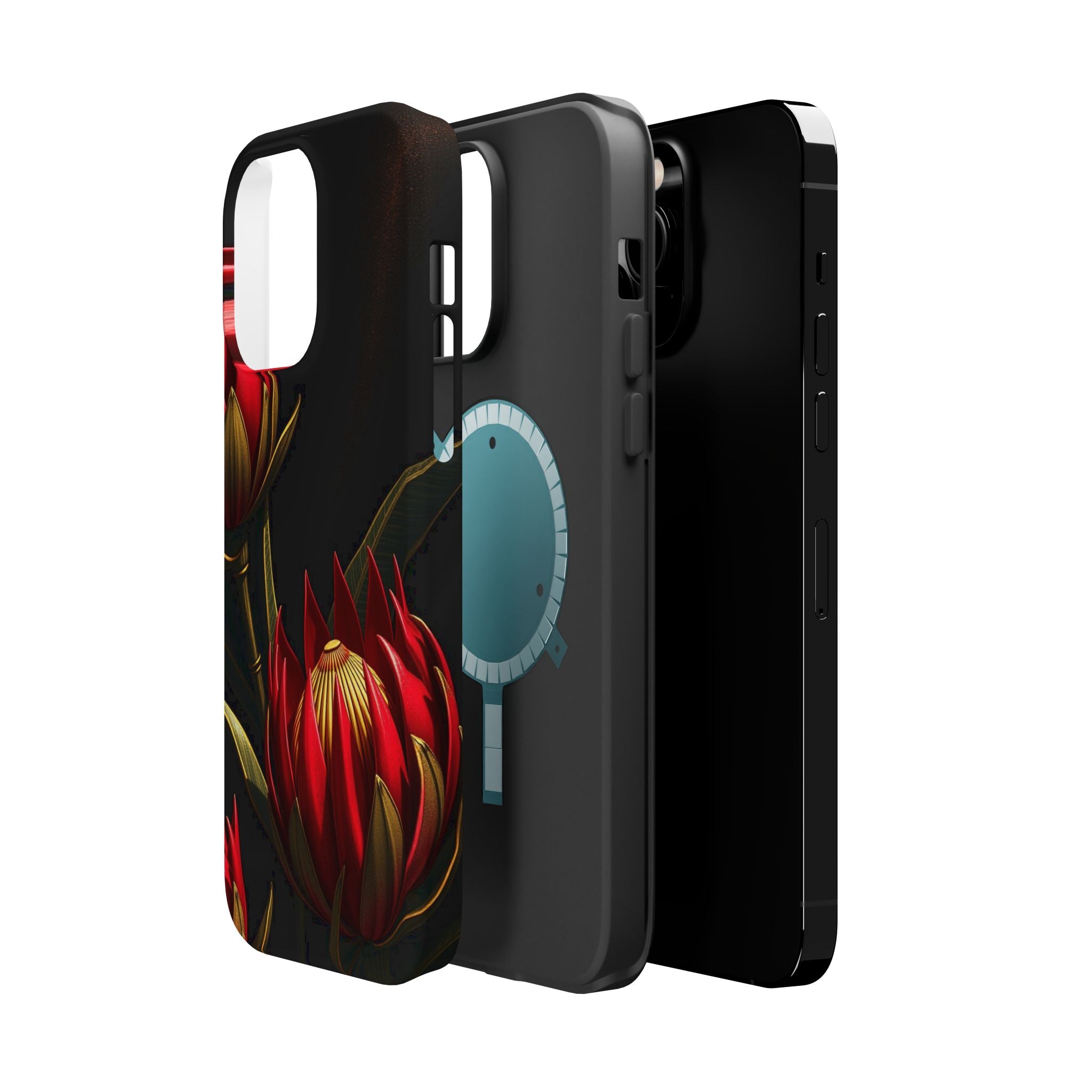 iPhone Protea Bold Gold Foil Luxury Slim Everyday Designer Case · iPhone Case