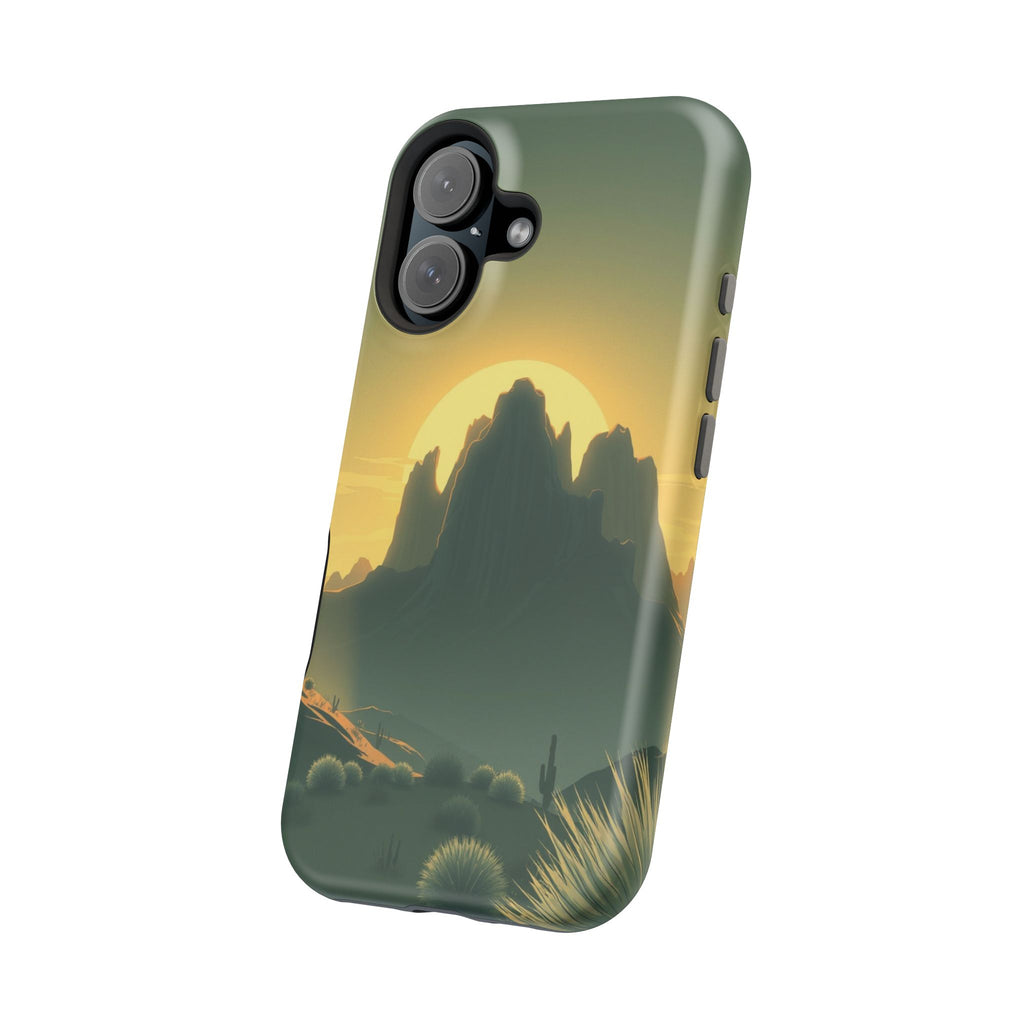 iPhone Mesa Sunset Dreamy Ethereal Bold Modern Everyday Snap Case · iPhone Case