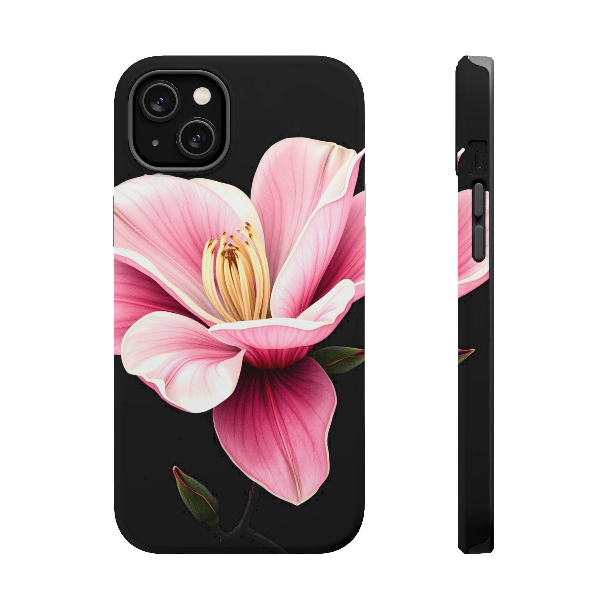 iPhone Magnolia Dream Dark Gothic Ink Slim Everyday Designer Case · iPhone Case