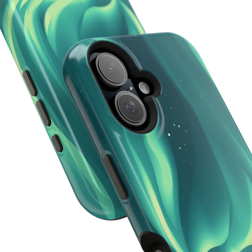 iPhone Northern Lights Abstract Geometric Slim iPhone Everyday Designer · iPhone