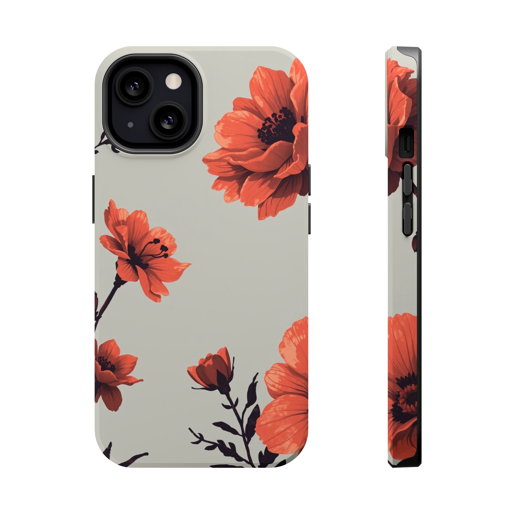 iPhone Dreamy Floral Ink Wash Design Slim Everyday iPhone 13 Designer · iPhone C