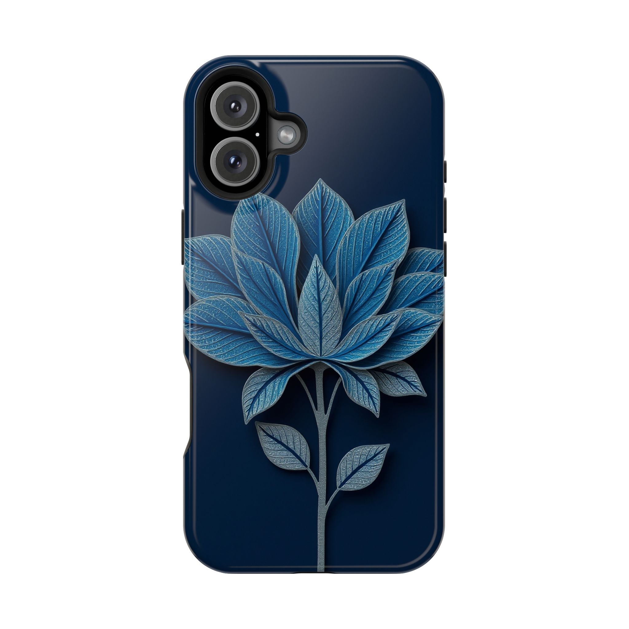 iPhone Night Bloomer Paper Cut Art Bold Modern Everyday Snap Case · iPhone Case