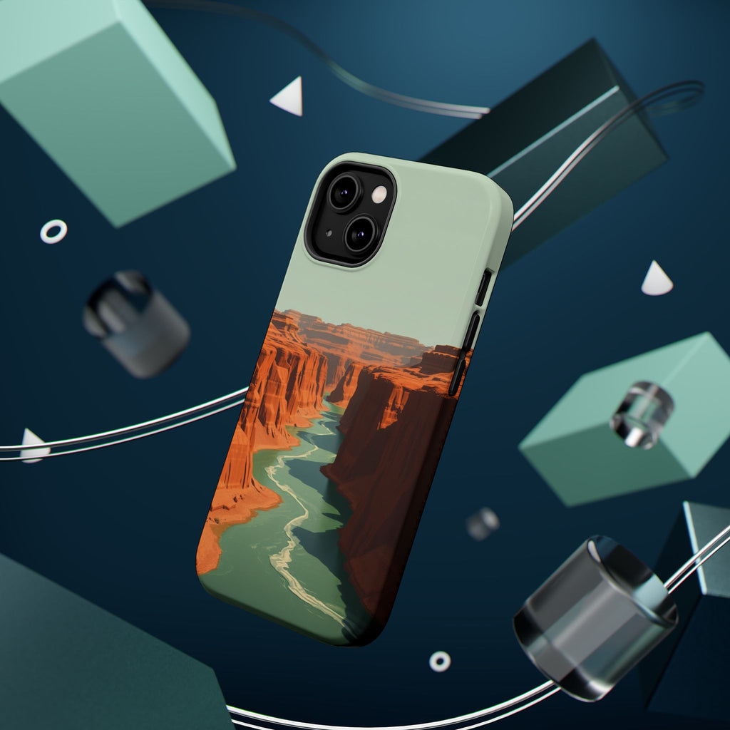 iPhone Burnt Orange And Sand River Canyon Slim iPhone Everyday Designer · iPhone