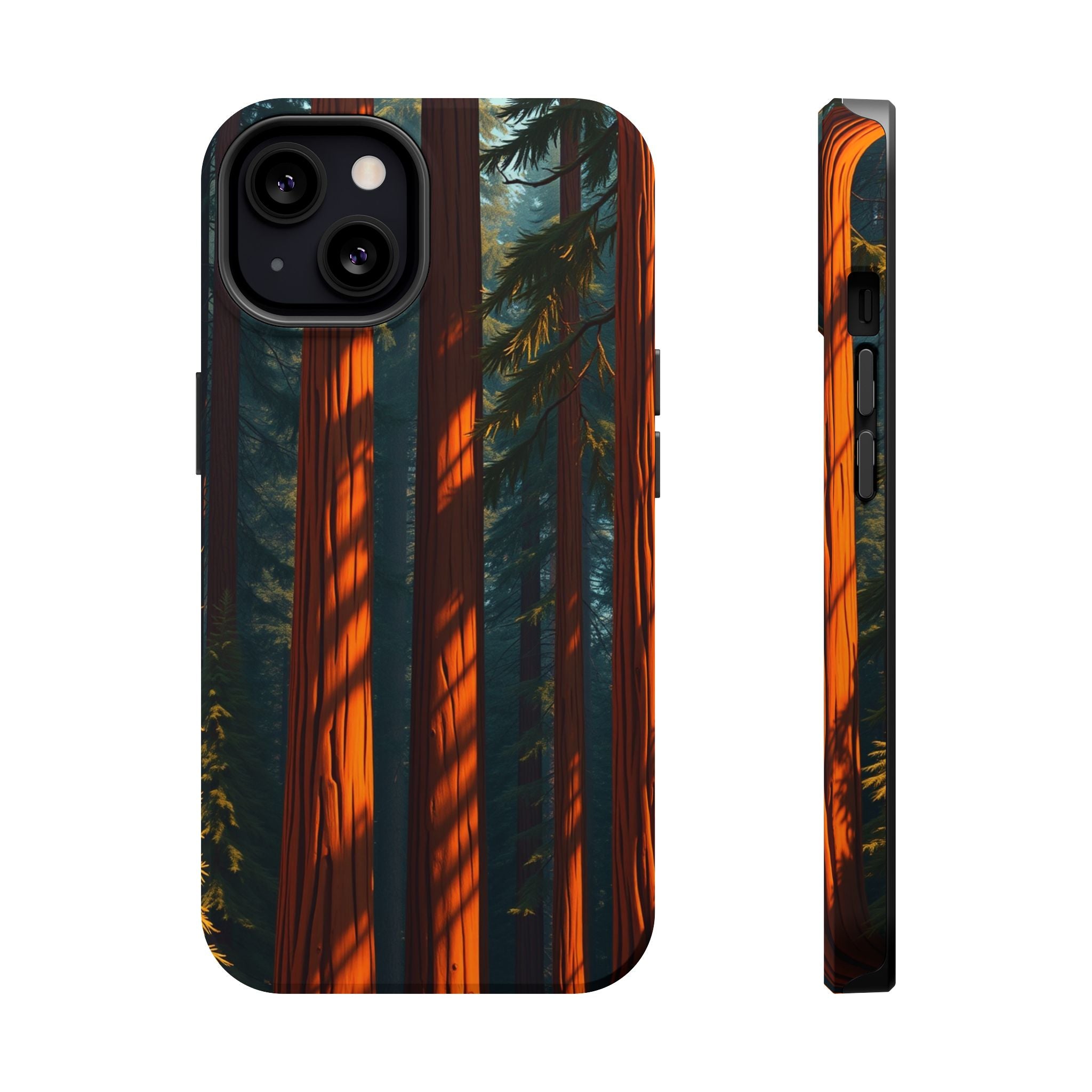 iPhone Dreamy Redwood Forest Design Slim Everyday Designer Case · iPhone Case