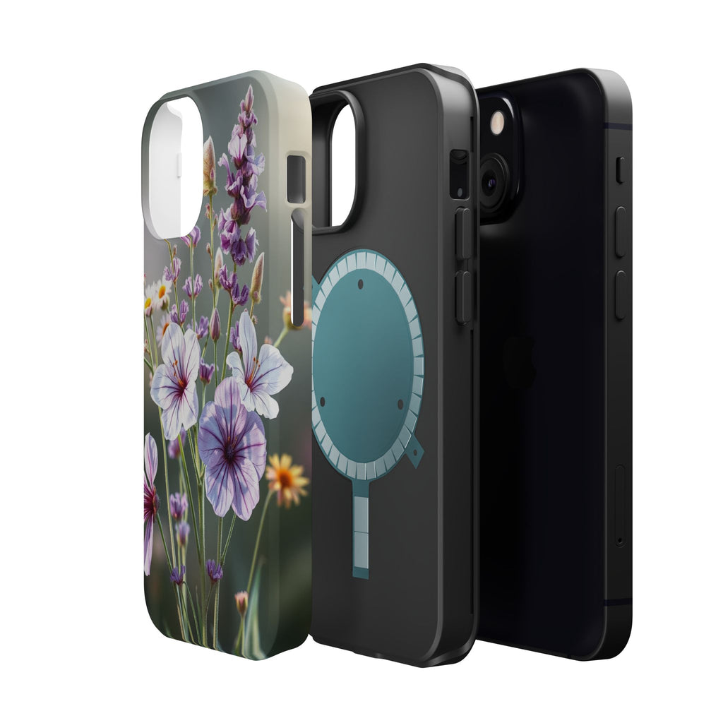 iPhone Wildflower Bunch Enchanted Art Slim Everyday Designer Case · iPhone Case