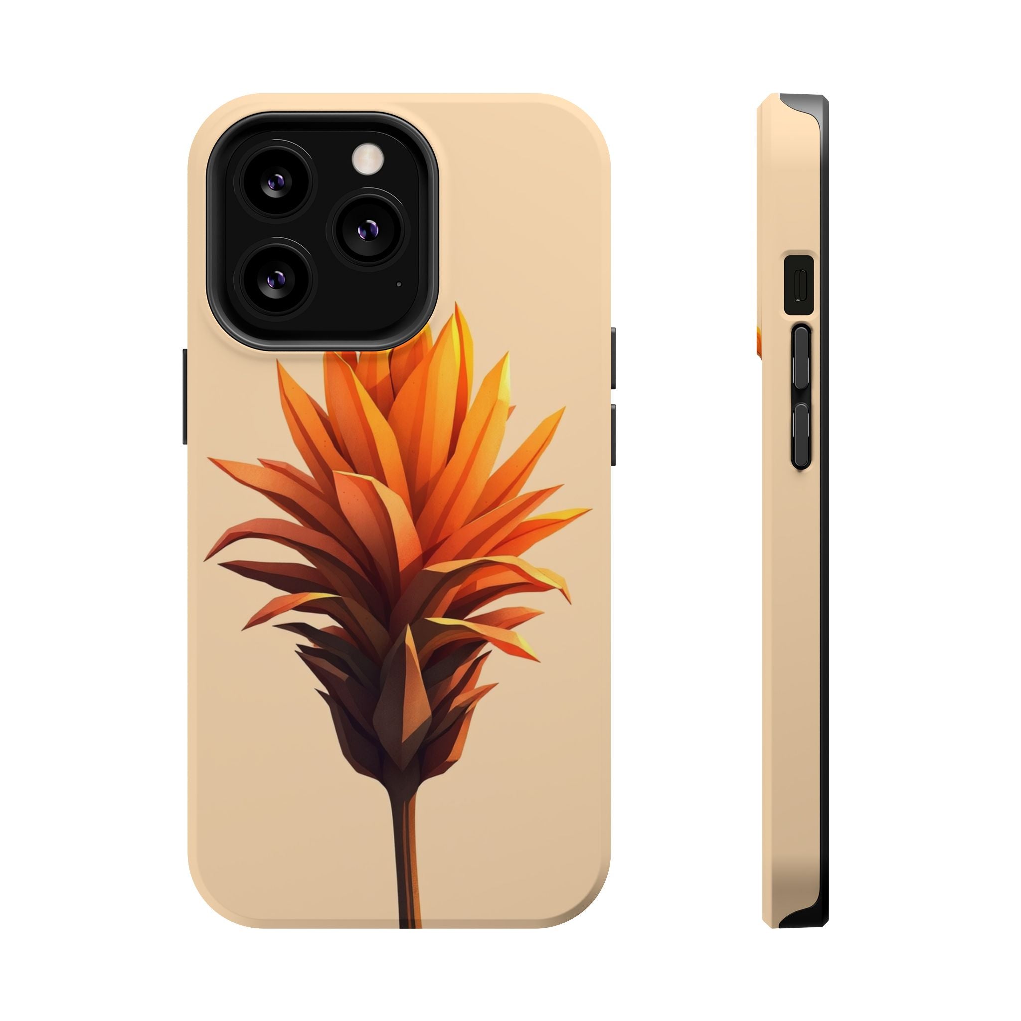 iPhone Sunset Amber And Peach Desert Flower Slim iPhone Everyday · iPhone Case