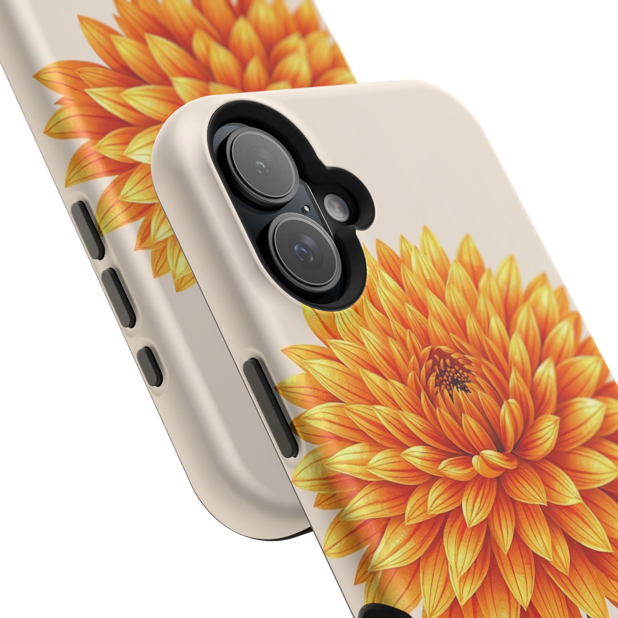 iPhone Chrysanthemum Classic Gold Foil Luxury Slim iPhone Everyday · iPhone Case
