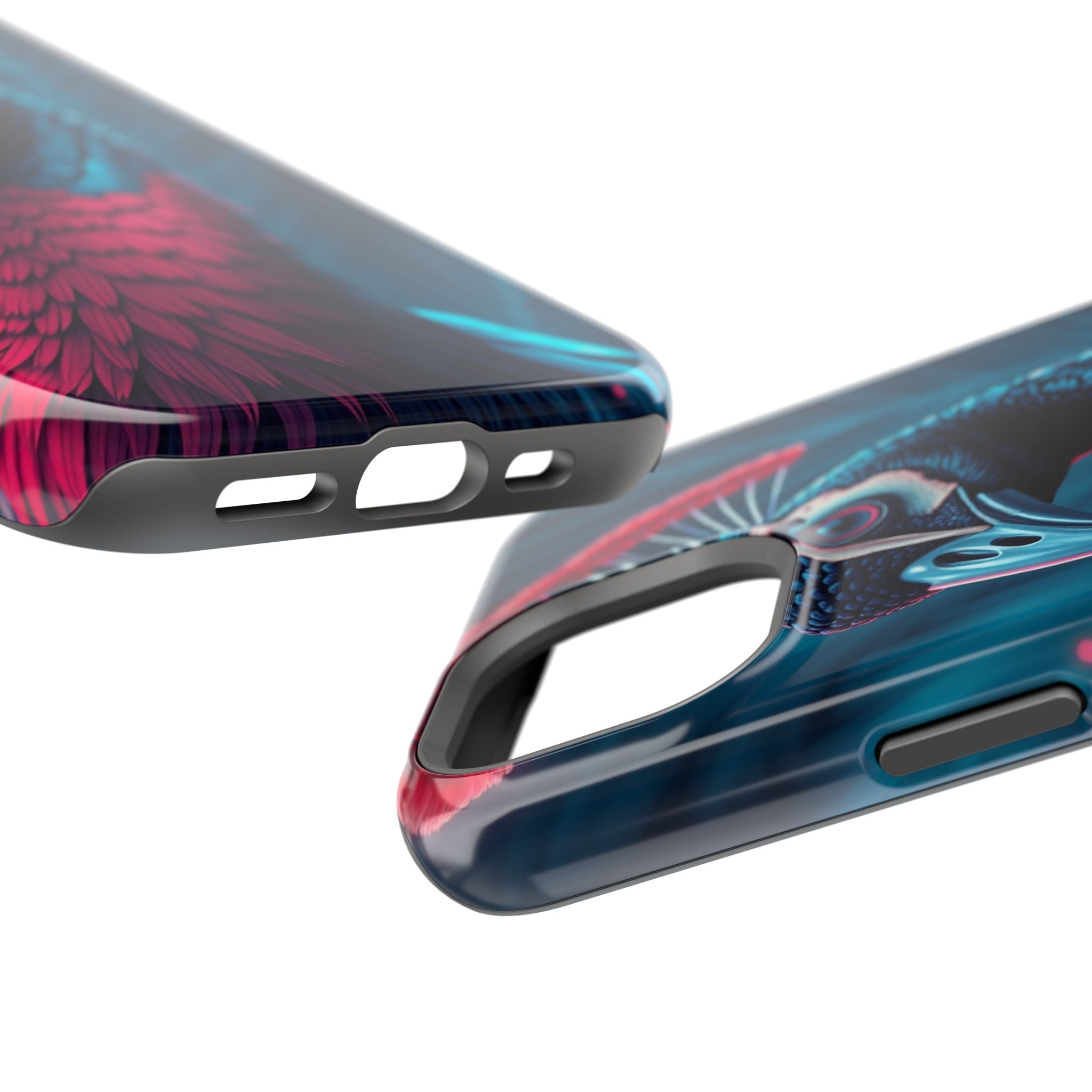 iPhone Nouveau Peacock Electric Art Slim Everyday Designer Case · iPhone Case