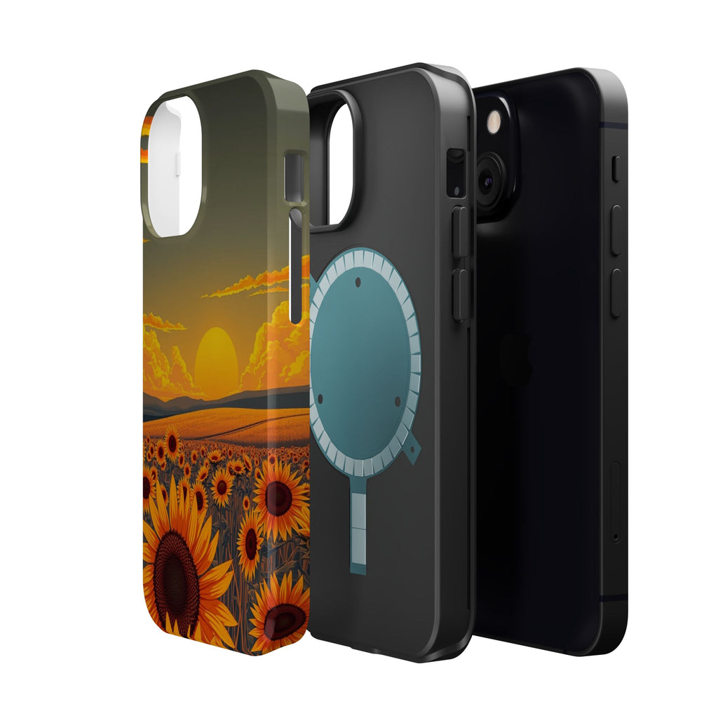 iPhone Vibrant Sunflower Prairie Design Slim Everyday iPhone Designer · iPhone C