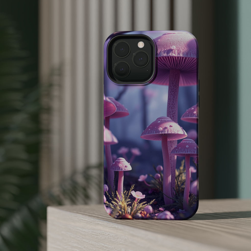 iPhone Mushroom Forest Dreamy Ethereal Slim Everyday Designer Case · iPhone Case