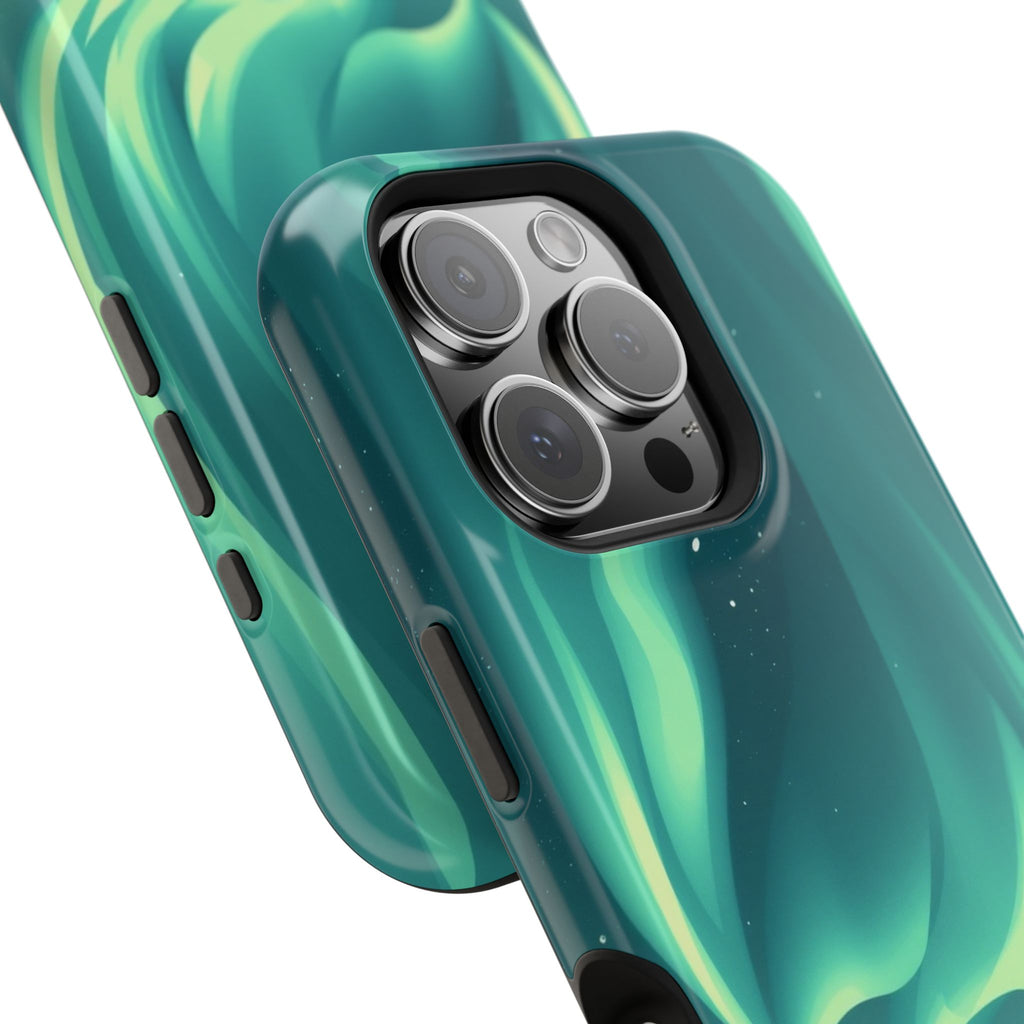 iPhone Northern Lights Abstract Geometric Slim iPhone Everyday Designer · iPhone
