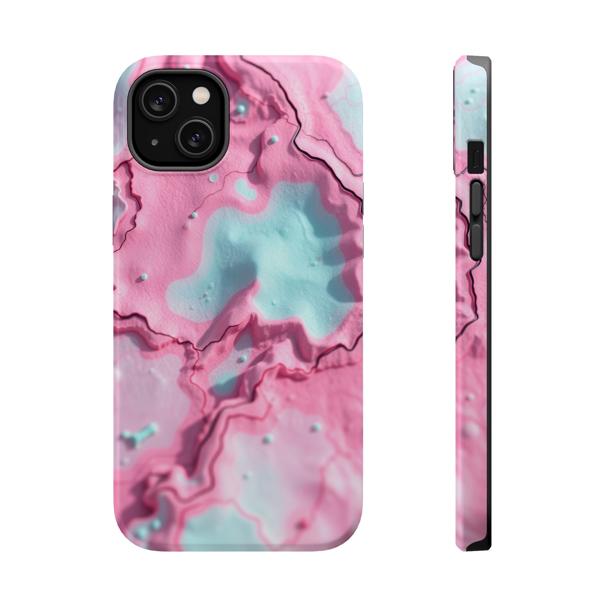 iPhone Thermal Map Bold Art Slim Everyday Designer Case · iPhone Case Quiet Mood