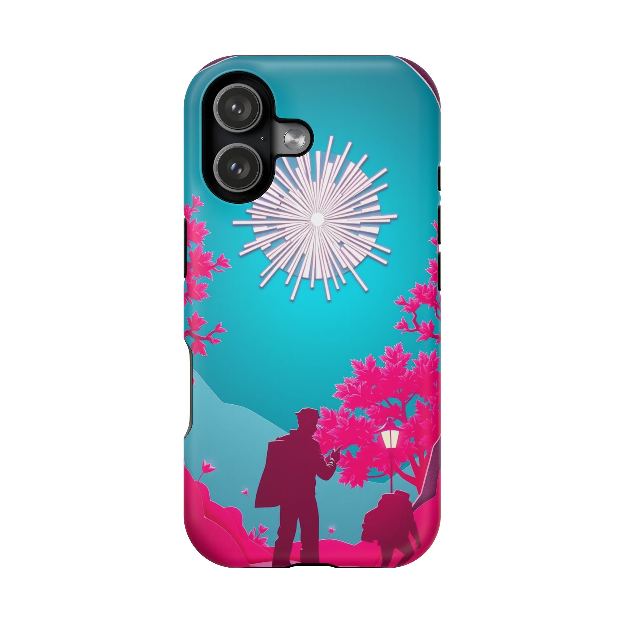 iPhone Bud Burst Paper Cut Art Slim Everyday Designer Case · iPhone Case
