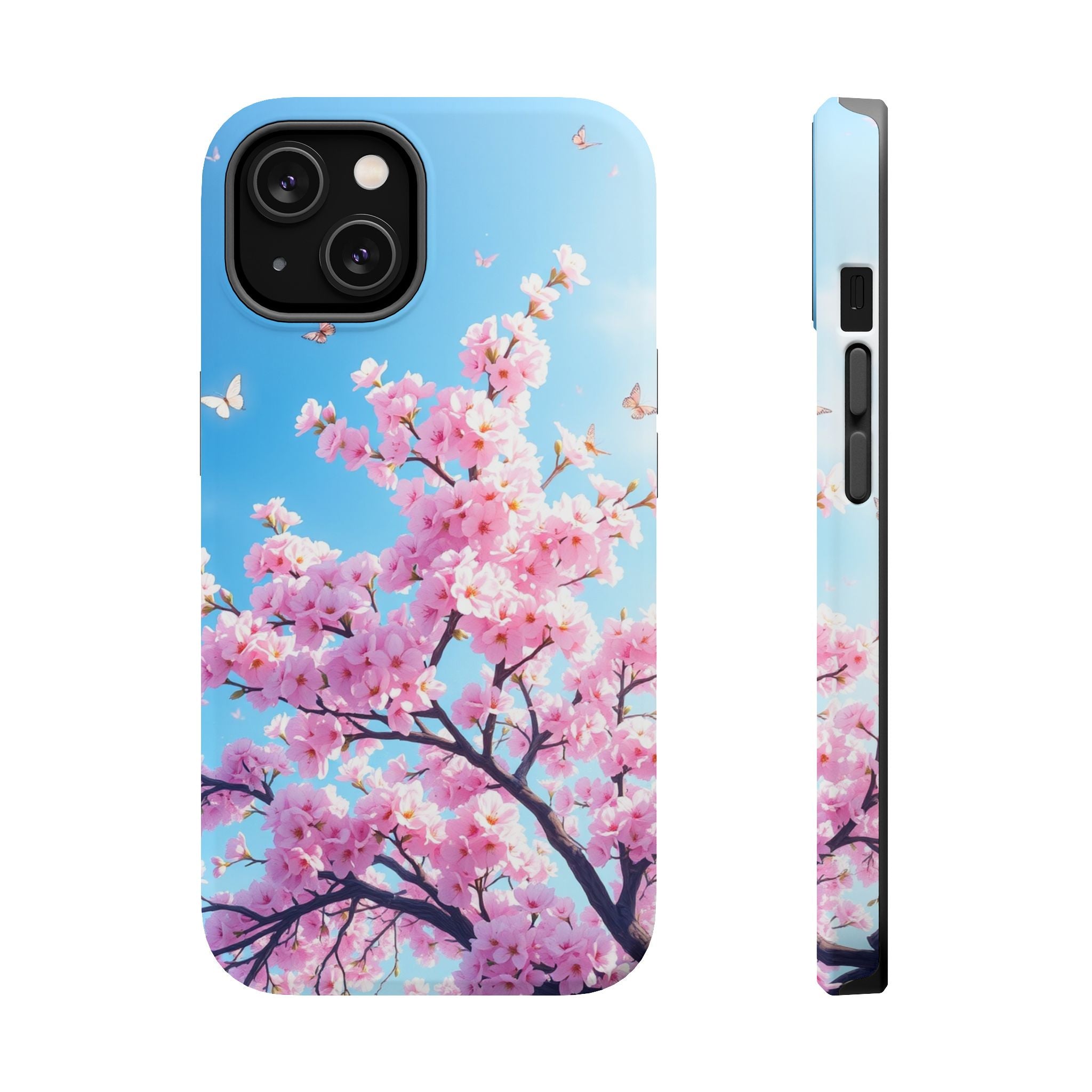iPhone Cherry Blossom Floral Slim Everyday Designer Case · iPhone Case