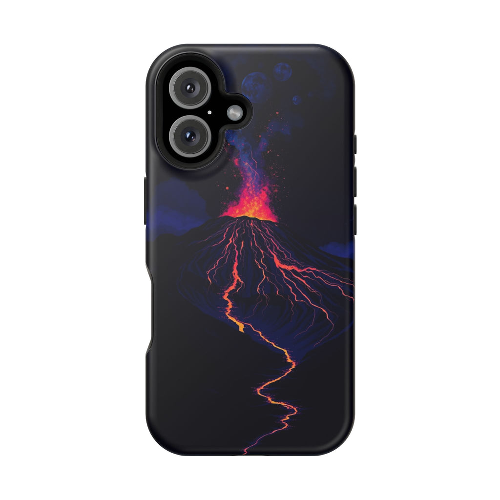 iPhone Indigo And Violet Volcanic Eruption Slim iPhone Everyday · iPhone Case