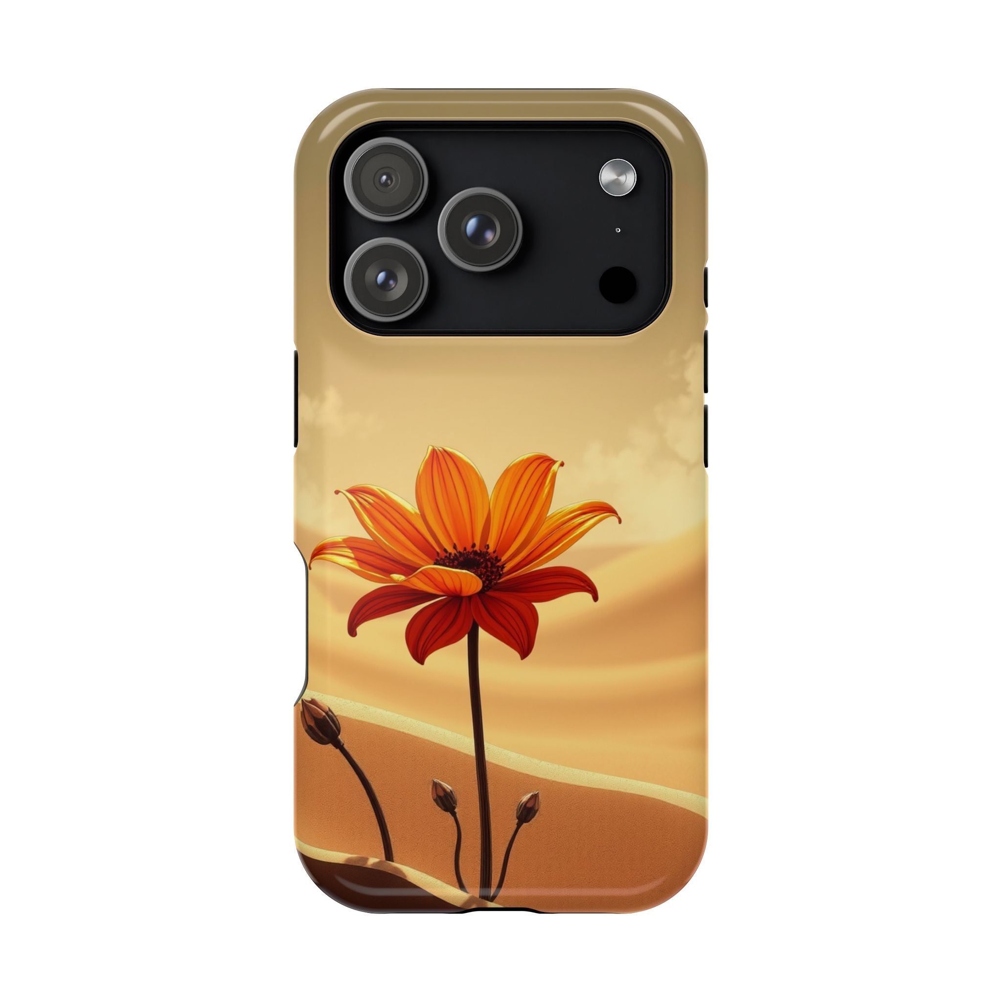 iPhone Neon Floral Dark Gothic Ink Bold Modern Everyday Snap Case · iPhone Case