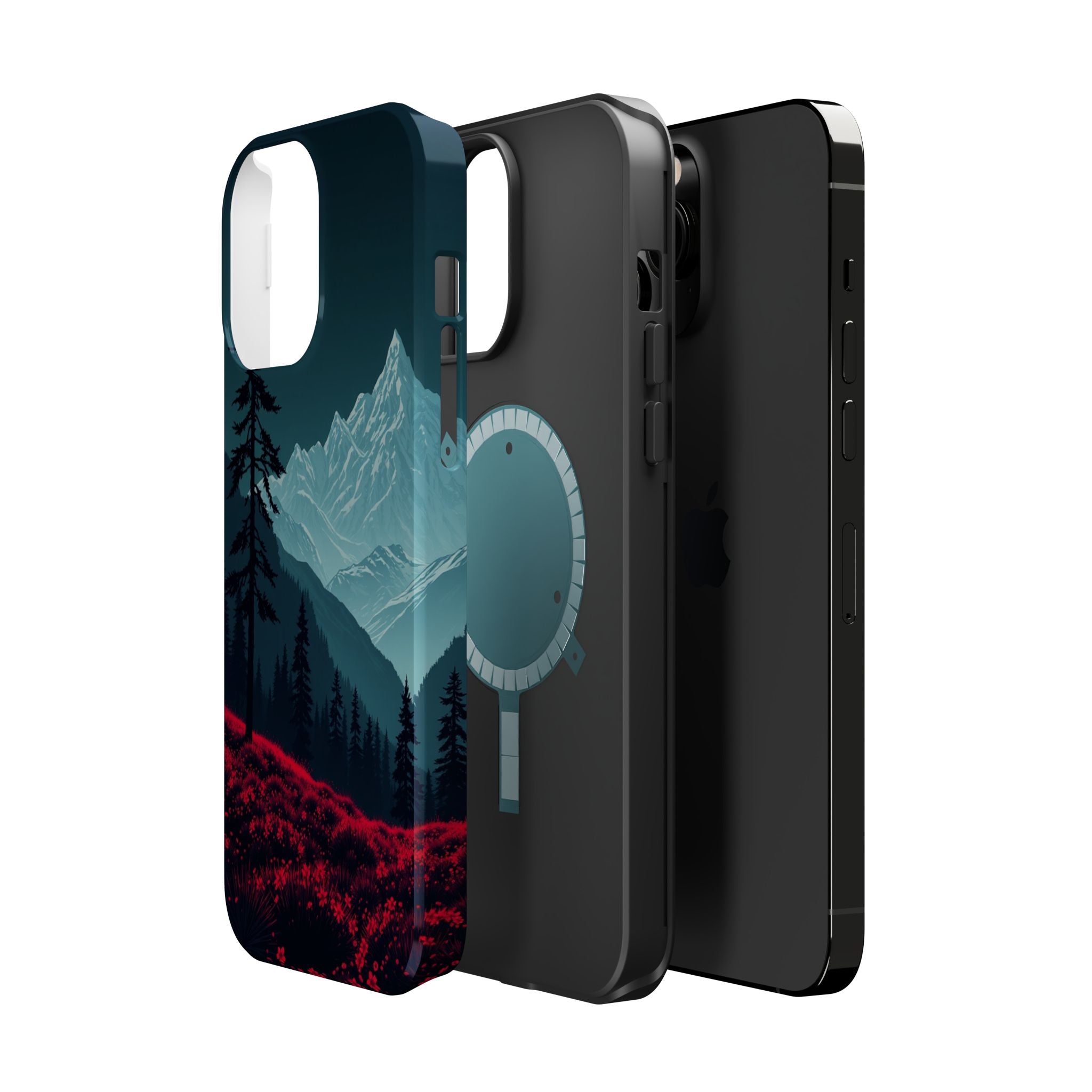 iPhone Vibrant Alpine Meadow Design 17 Slim Everyday Designer Case · iPhone Case