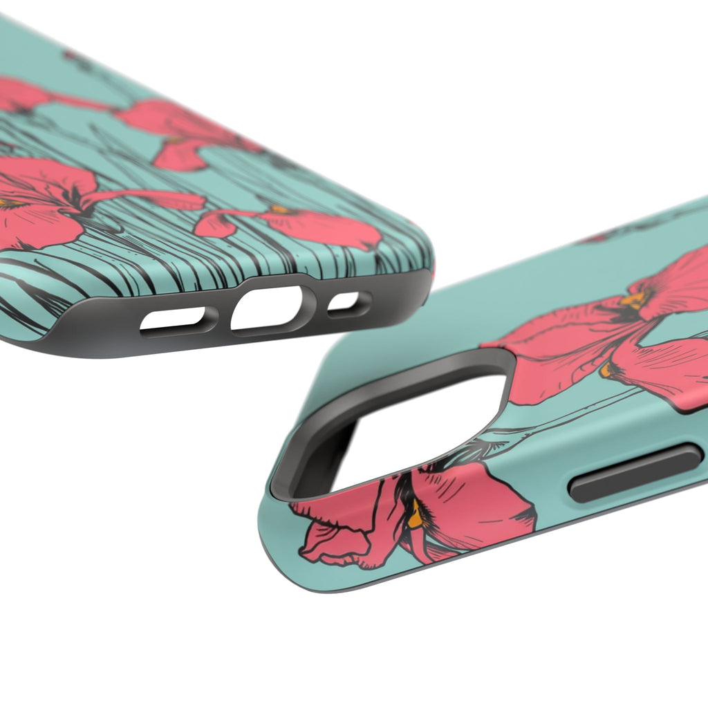 iPhone Iris Garden Bold Art Slim Everyday Designer Case · iPhone Case Quiet Mood