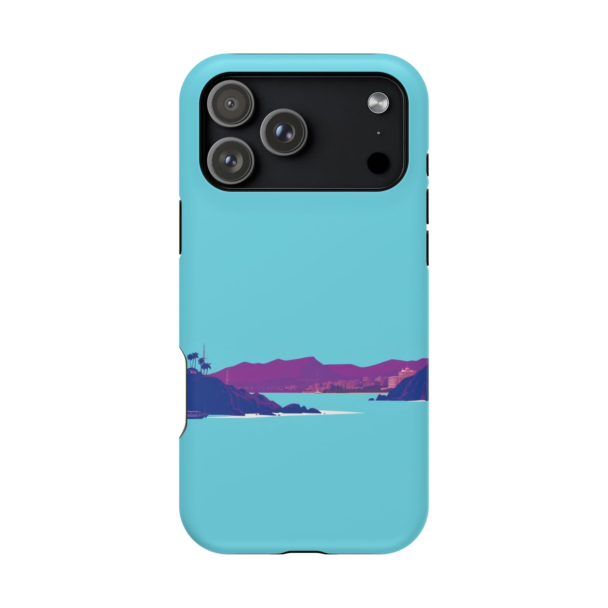iPhone Hibiscus Coast Mystic Art Bold Modern Everyday Snap Case · iPhone Case