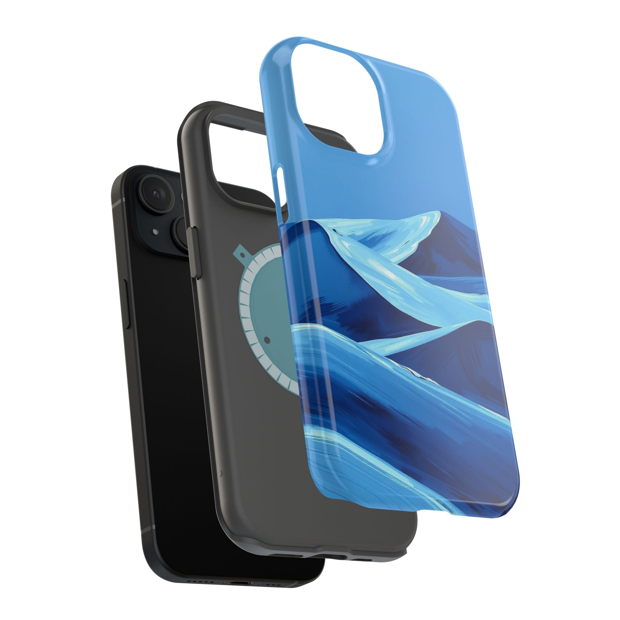 iPhone Desert Dunes Oil Painting Impressionist Soft iPhone Finish · iPhone Case