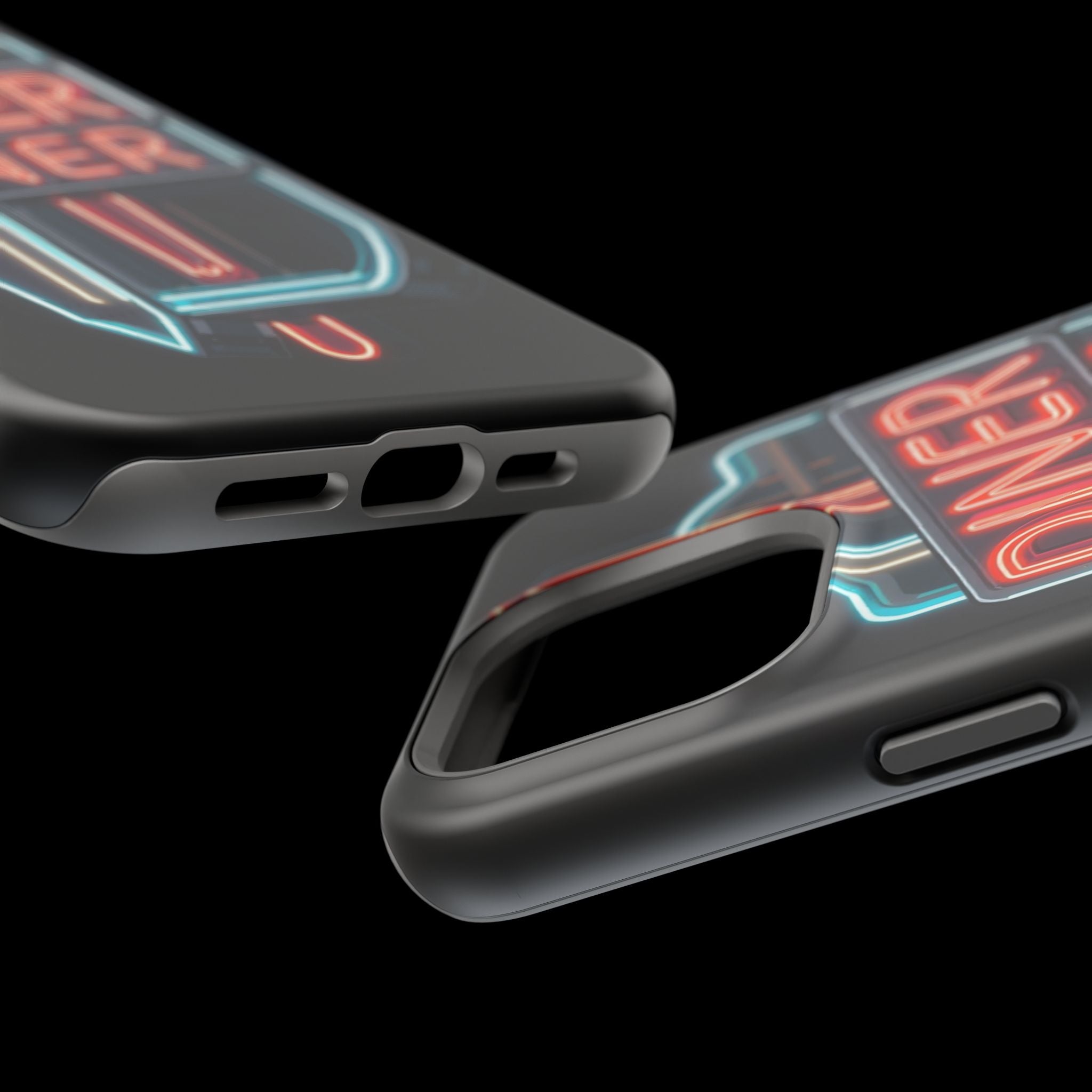 iPhone Neon Diner Sign Electric Art Slim Everyday Designer Case · iPhone Case