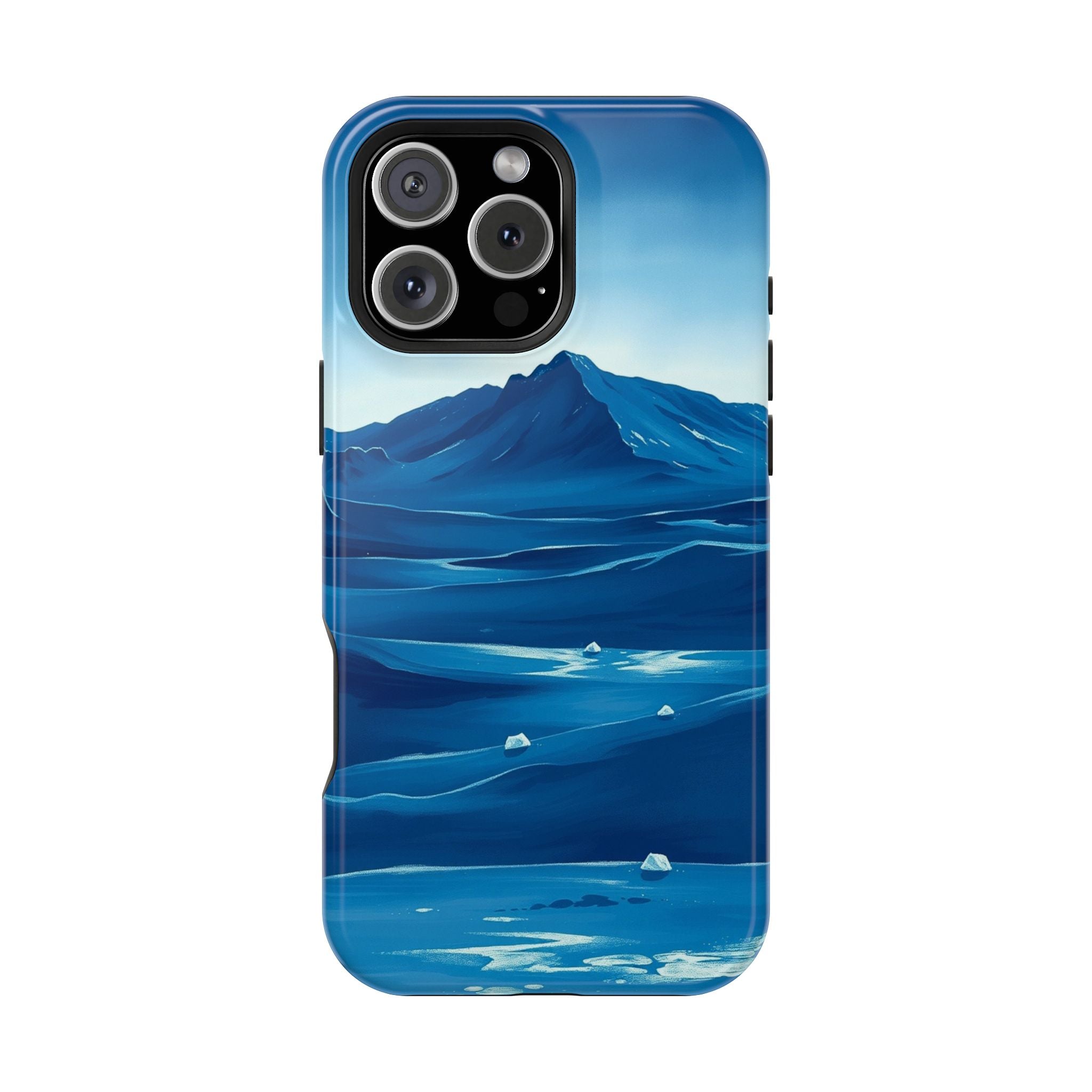 iPhone Radiant Tundra Expanse Design Slim Everyday Designer Case · iPhone Case