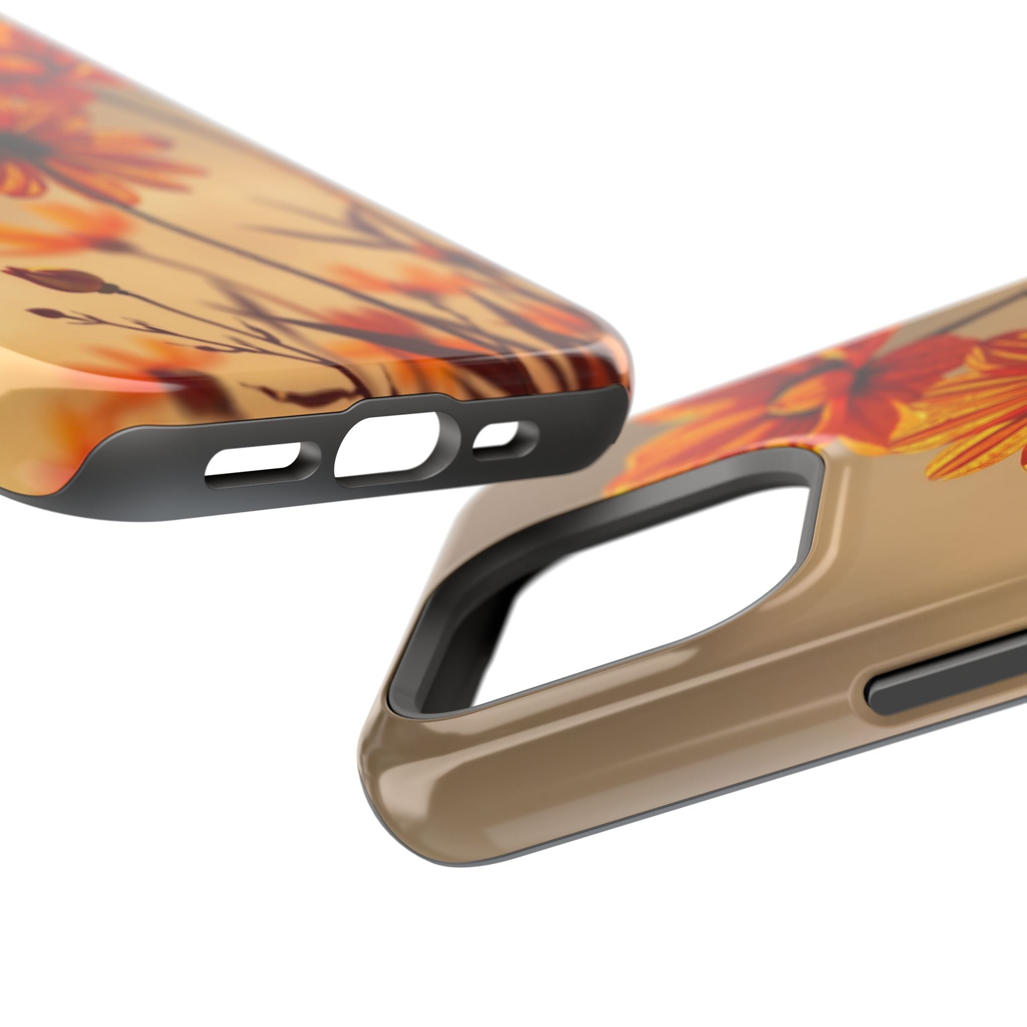 iPhone Floral Dark Academia Dreamy Design Slim Snap Case · iPhone Case