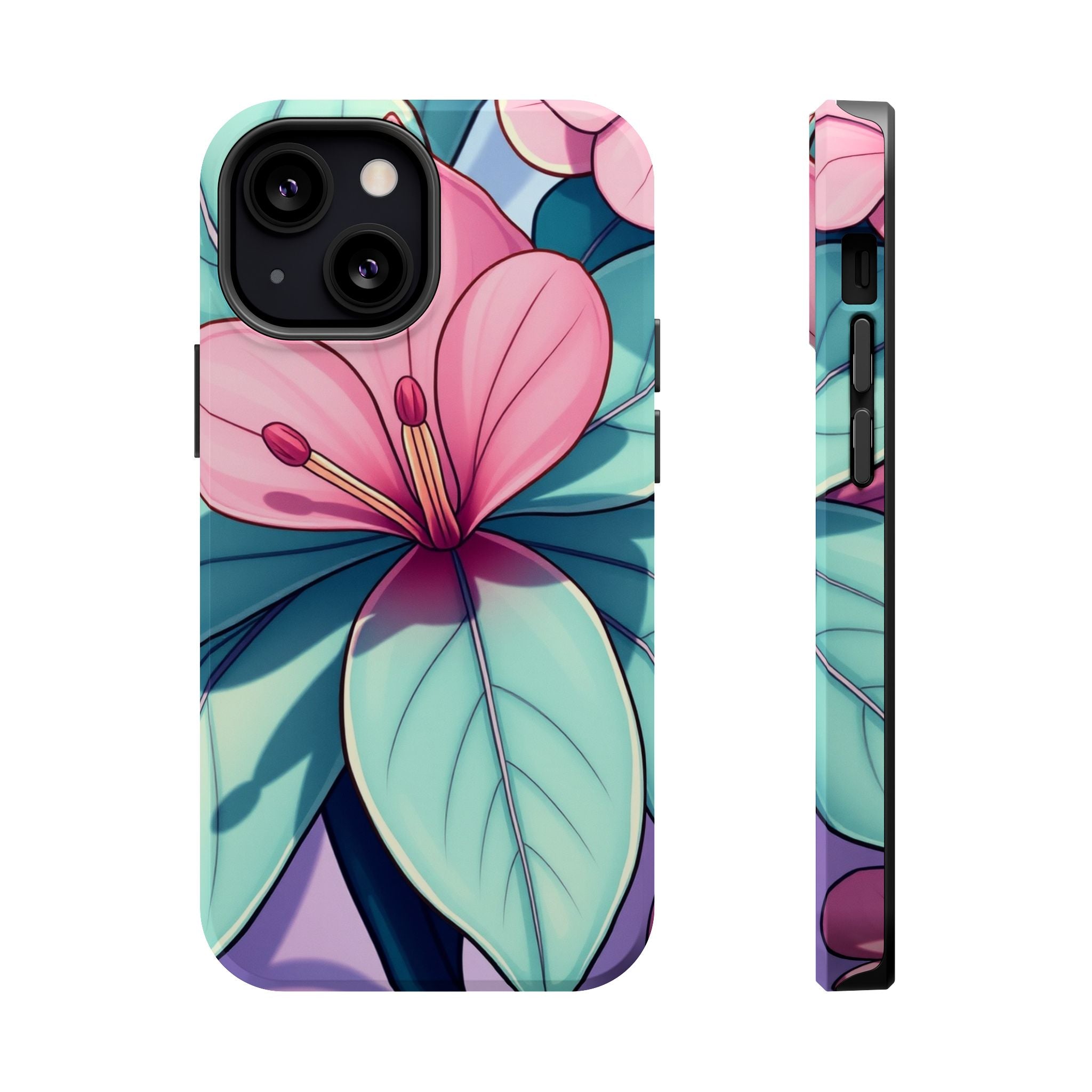 iPhone Earthy Tropical Bloom Design 11 Slim Everyday Designer Case · iPhone Case