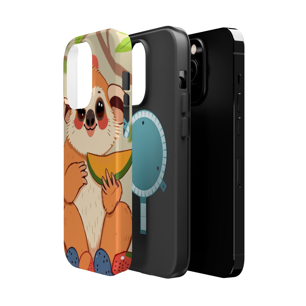 iPhone Slow Loris with Fruit Kids Fun iPhone Phone Case Gift Slim · iPhone Case