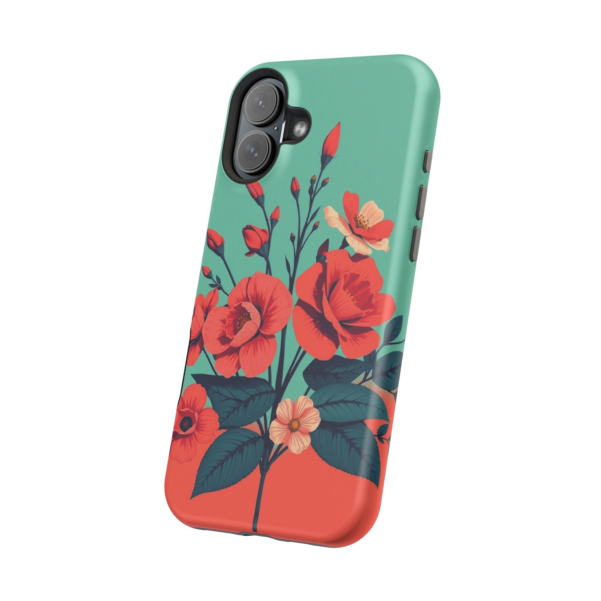 iPhone Pin-up Floral Cinematic Art Bold Modern Everyday Snap Case · iPhone Case