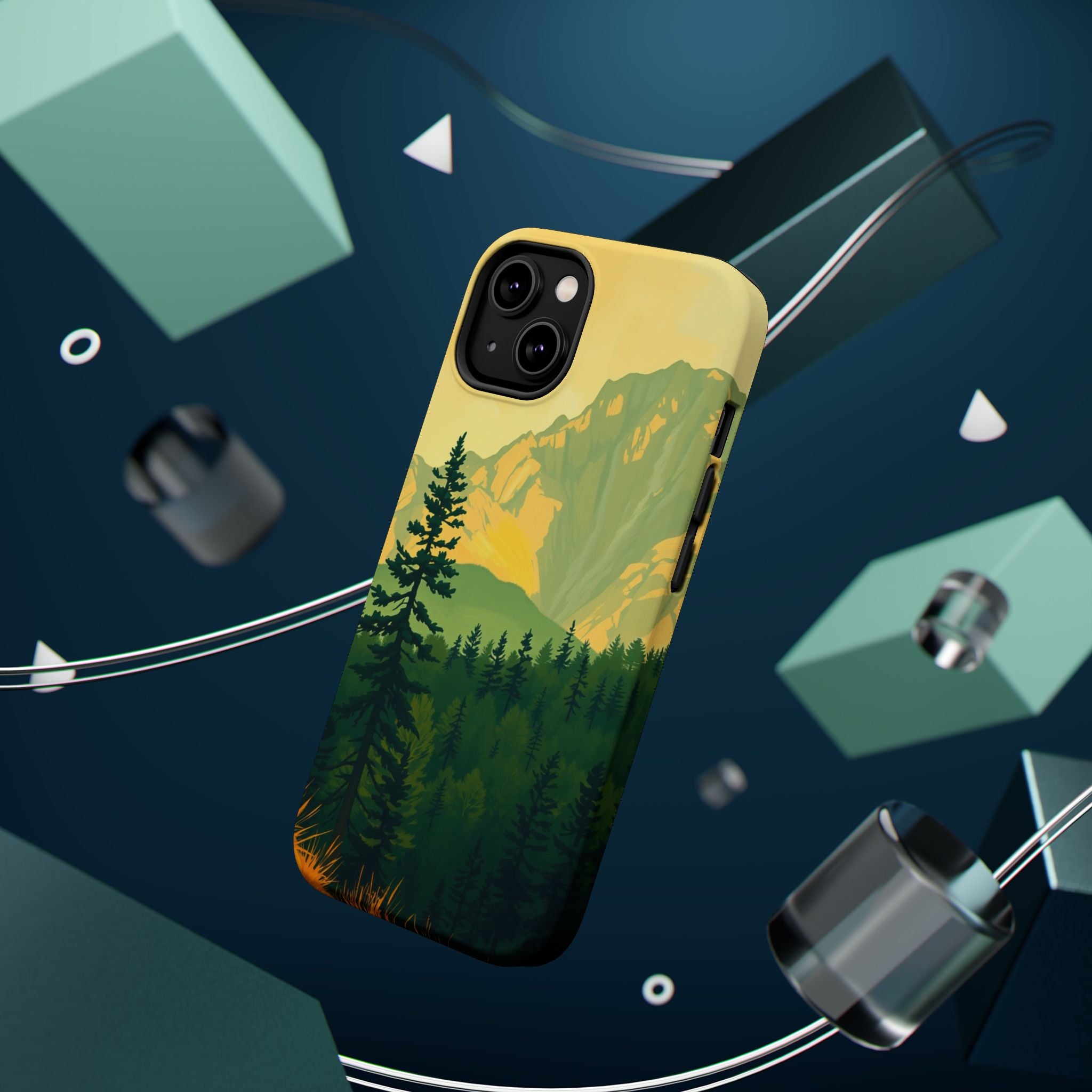 iPhone Pine Ridge Oil Painting Impressionist Slim iPhone Everyday · iPhone Case