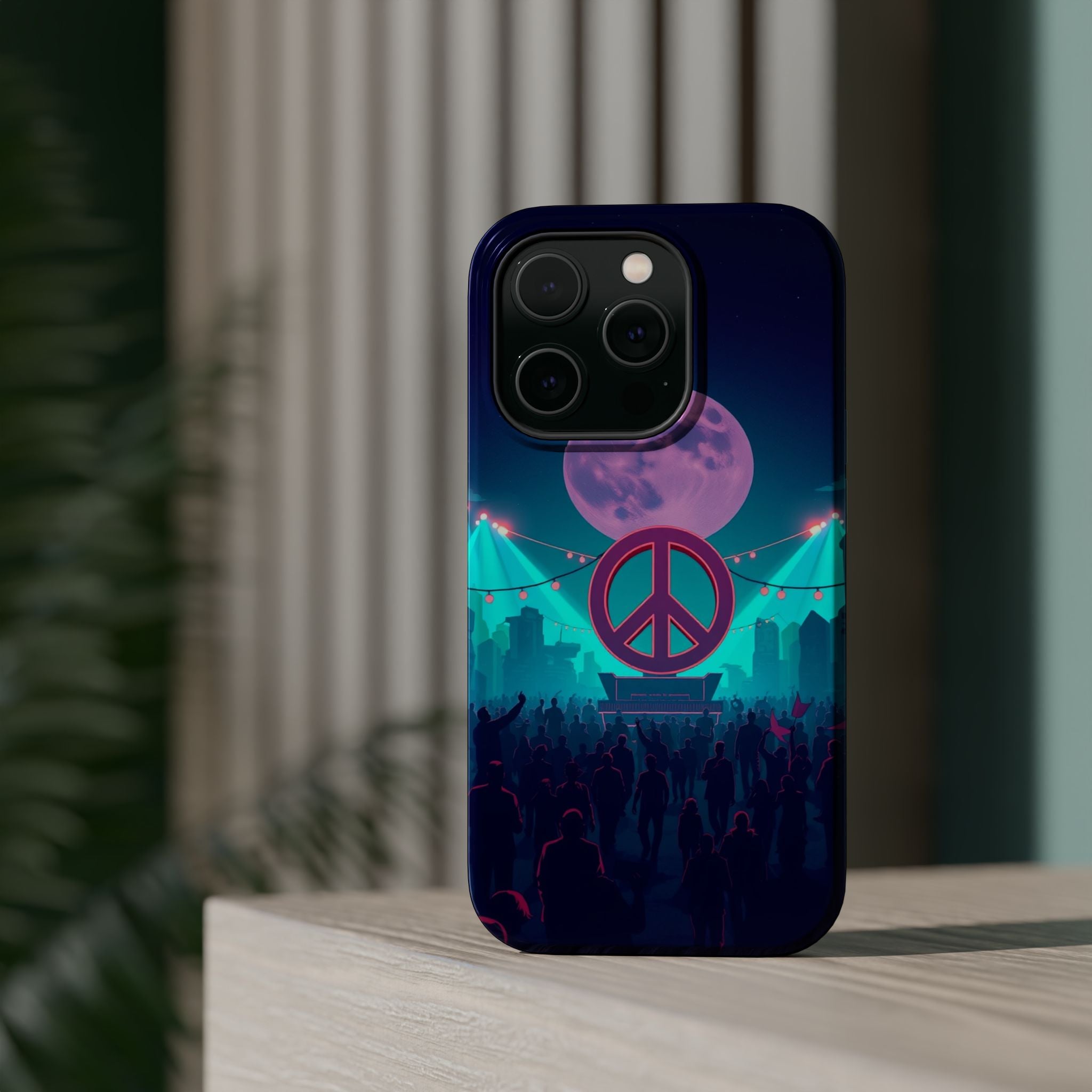 iPhone Woodstock Peace Mystic Art Bold Modern Everyday Snap Case · iPhone Case