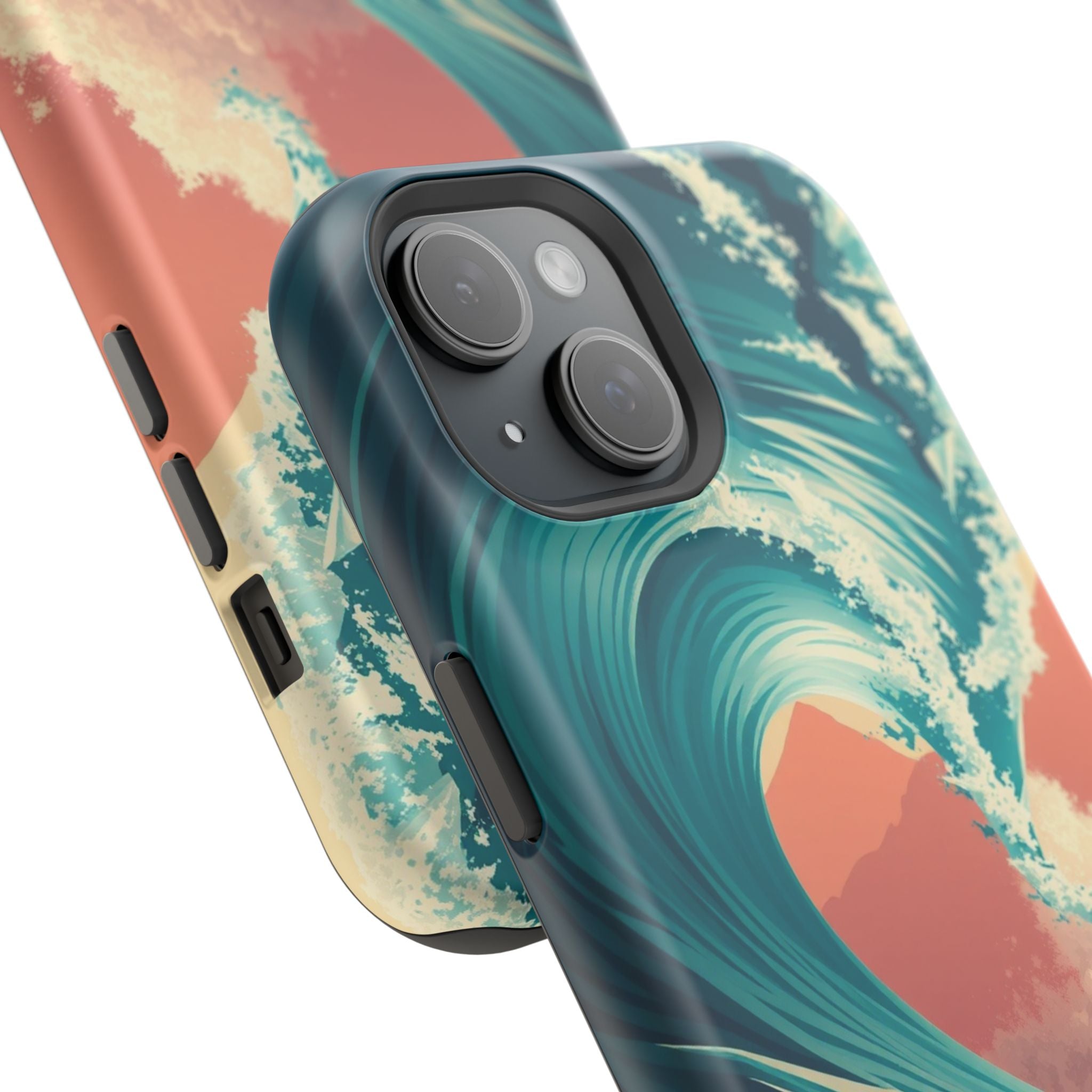 iPhone Ocean Wave Crash Cinematic Art Slim Everyday Designer Case · iPhone Case