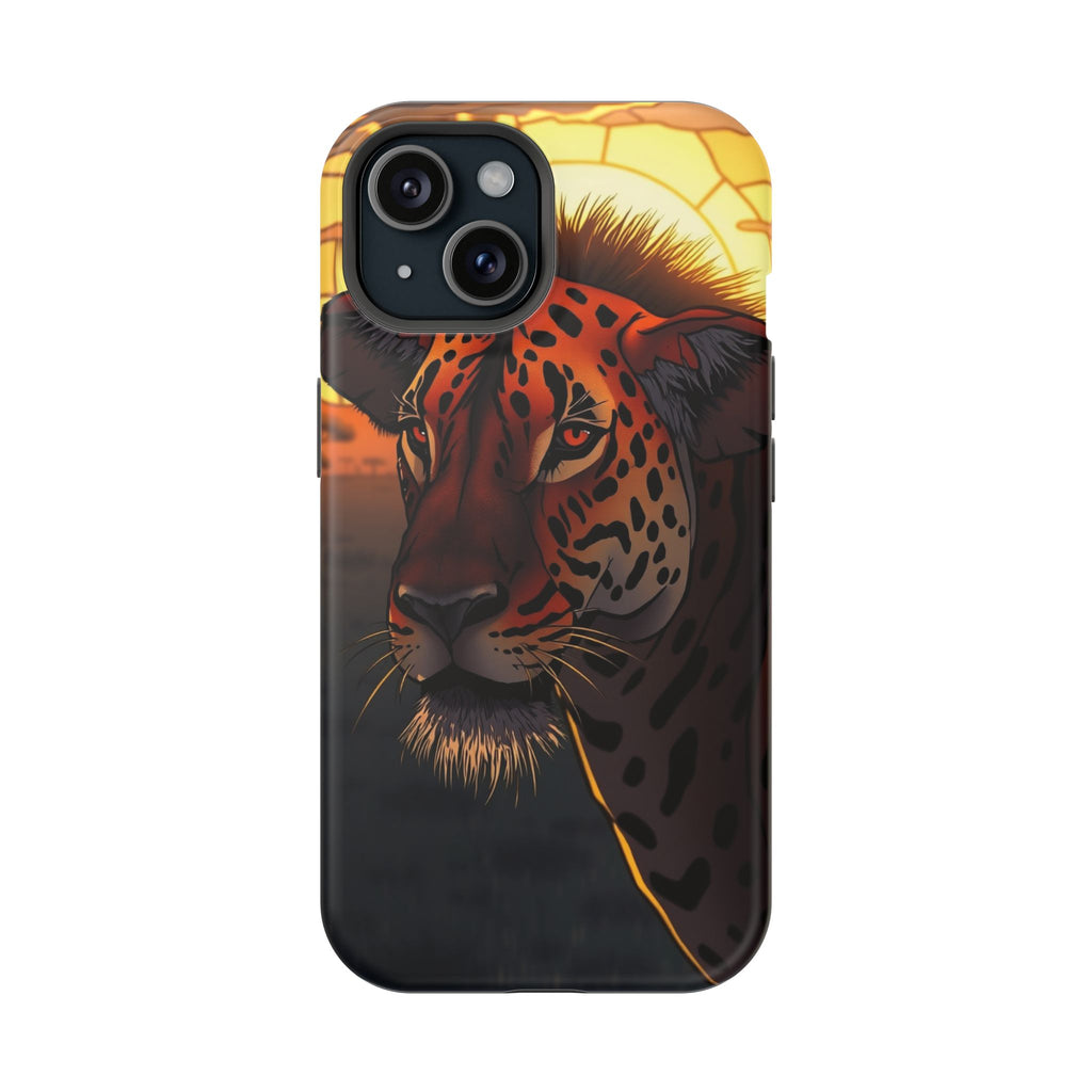 iPhone Savanna Horizon Stained Glass Slim Everyday Designer Case · iPhone Case
