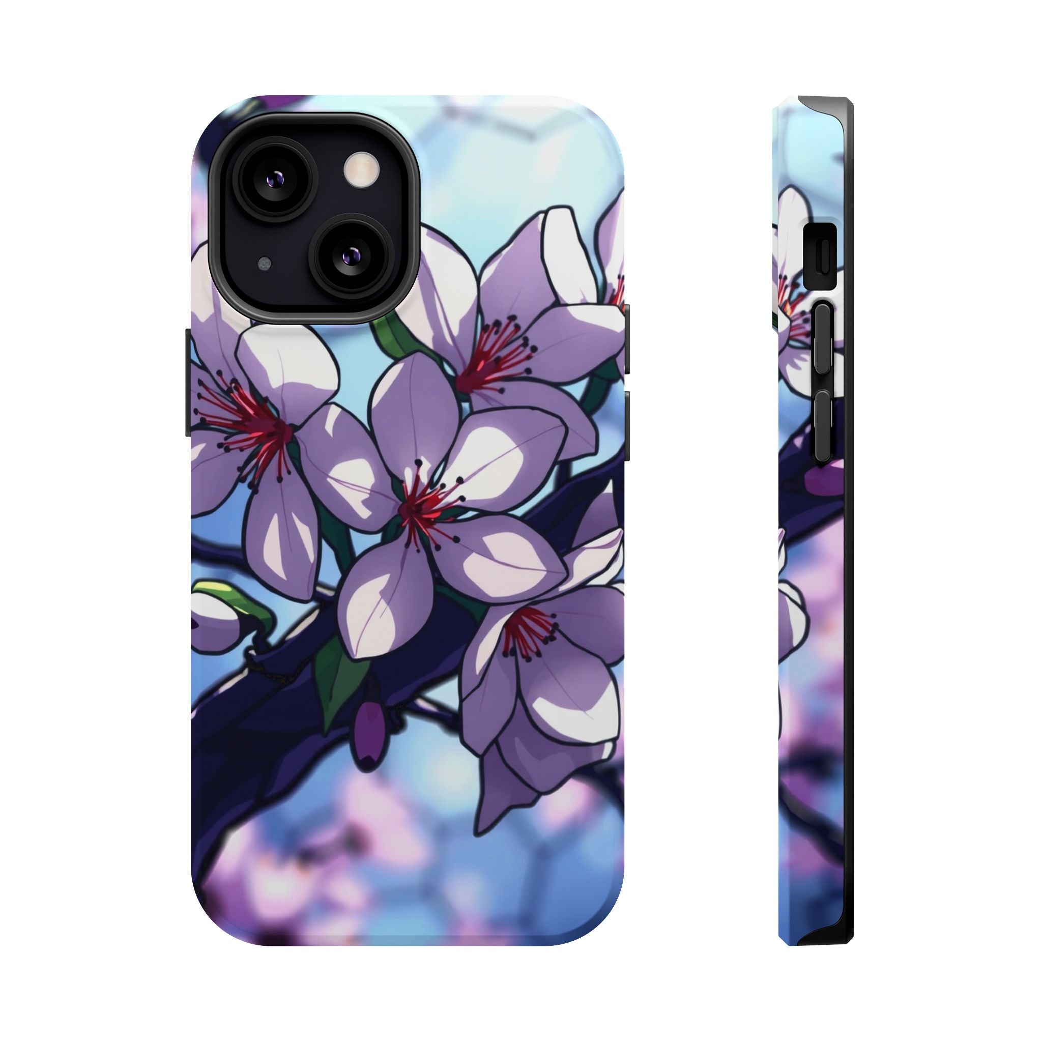 iPhone Dreamy Cherry Blossom Design Slim Everyday Designer Case · iPhone Case