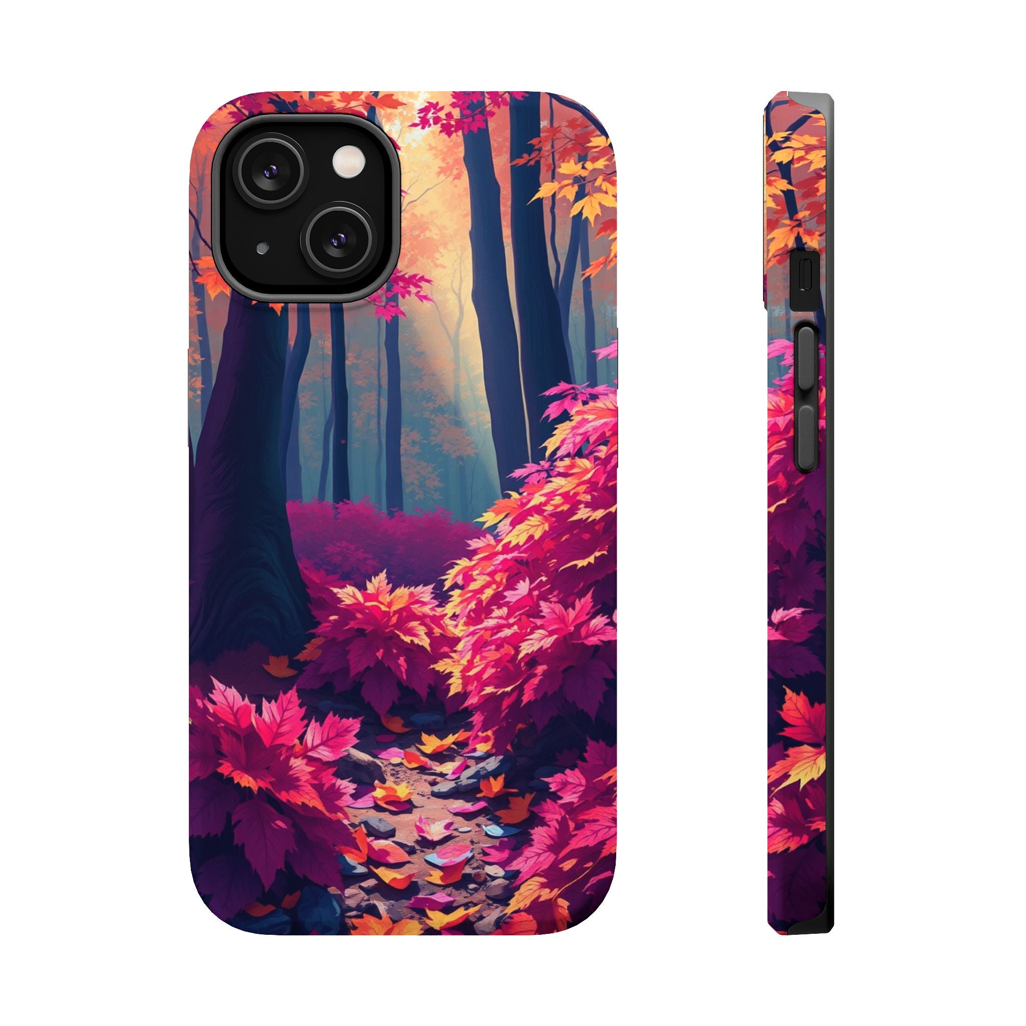 iPhone Earthy Autumn Forest Floor Design Slim Everyday iPhone Designer · iPhone
