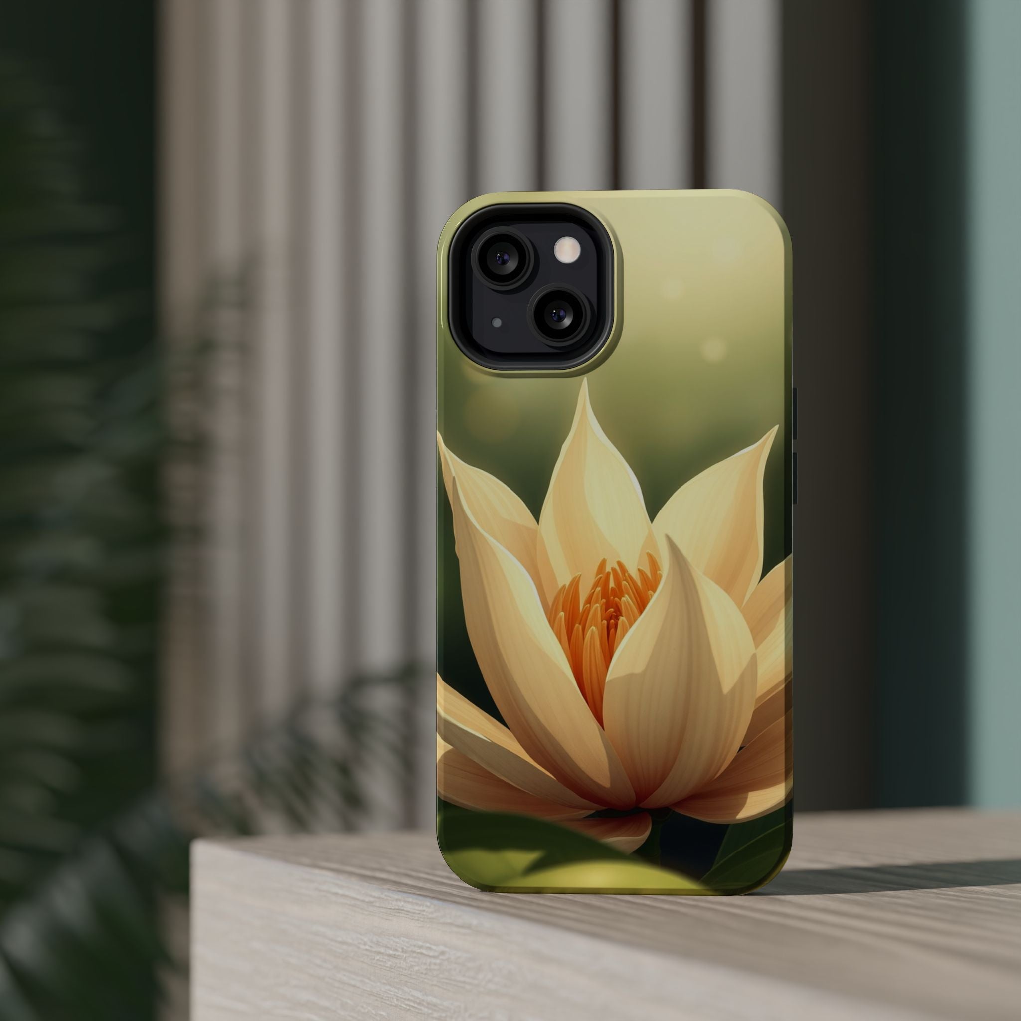 iPhone Bloom and Leaf Grunge Distressed Slim Everyday iPhone Designer · iPhone C