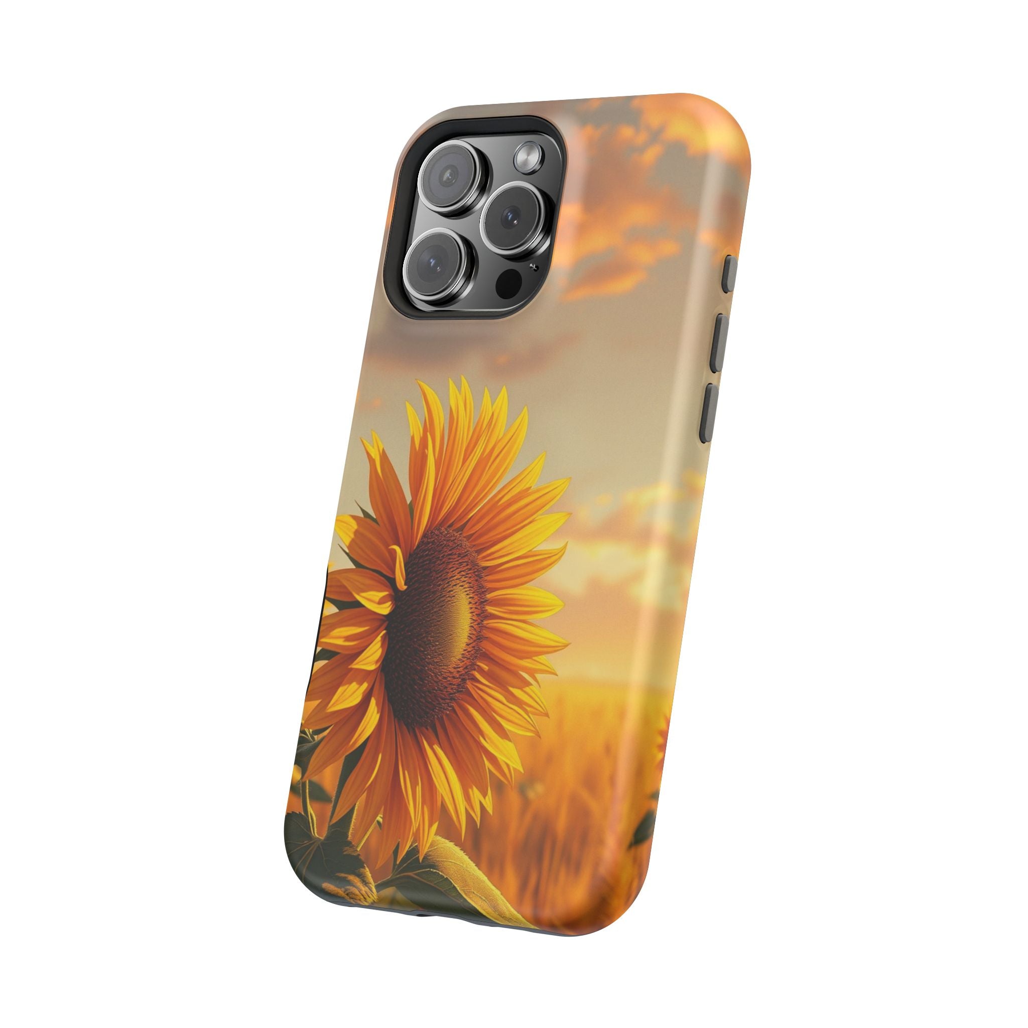 iPhone Sunflower Prairie Electric Art Slim Everyday Designer Case · iPhone Case