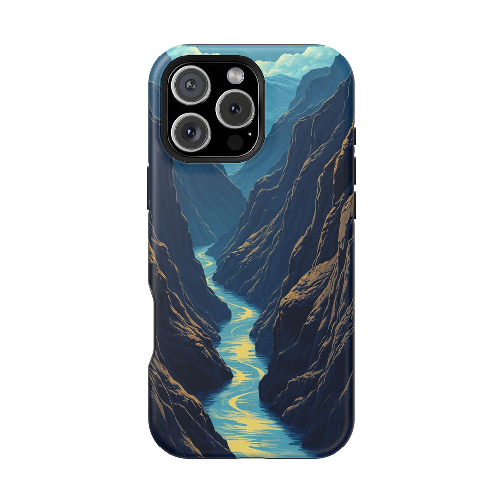 iPhone River Canyon Gold Foil Luxury Slim Everyday Designer Case · iPhone Case