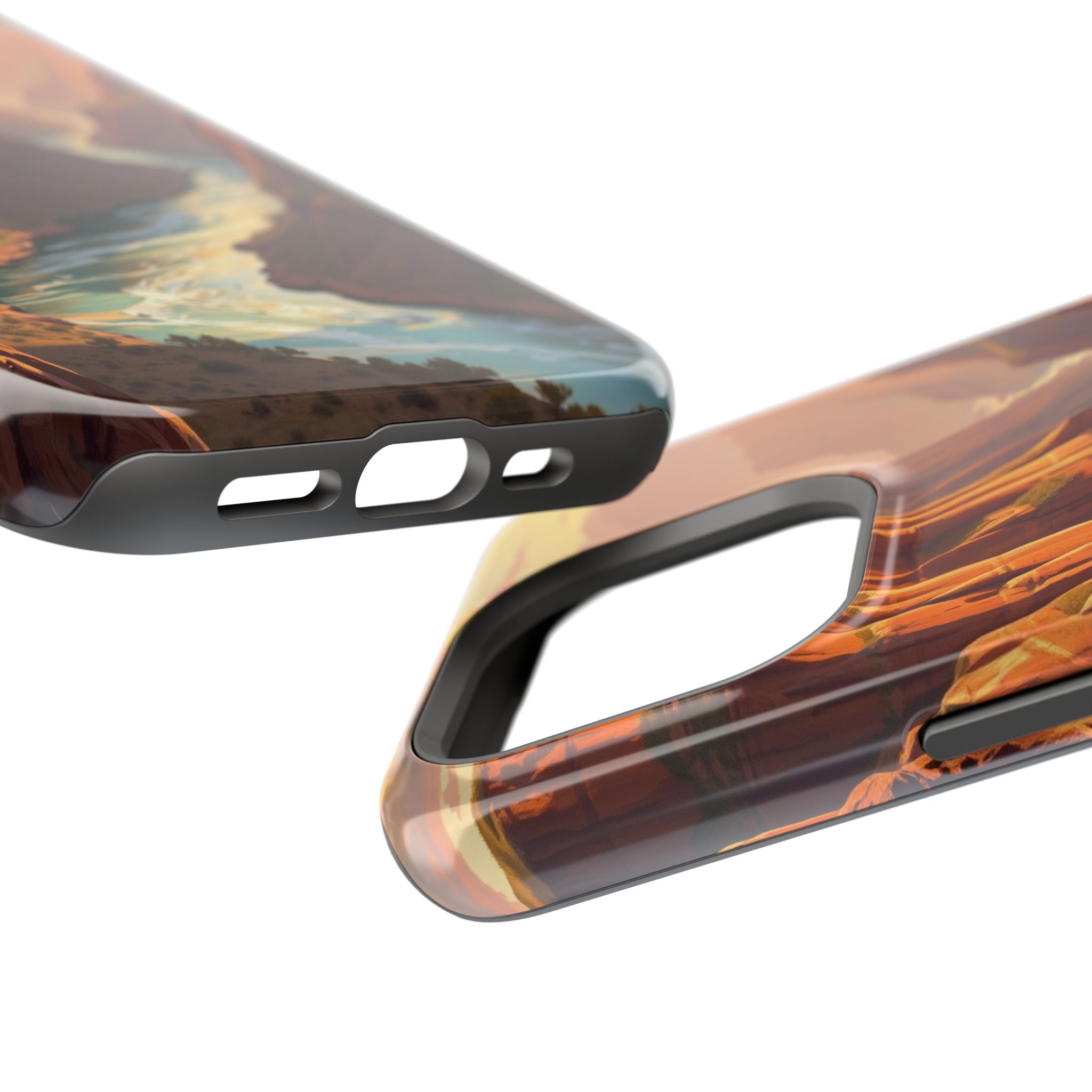 iPhone River Canyon Mystic Art Slim Everyday Designer Case · iPhone Case