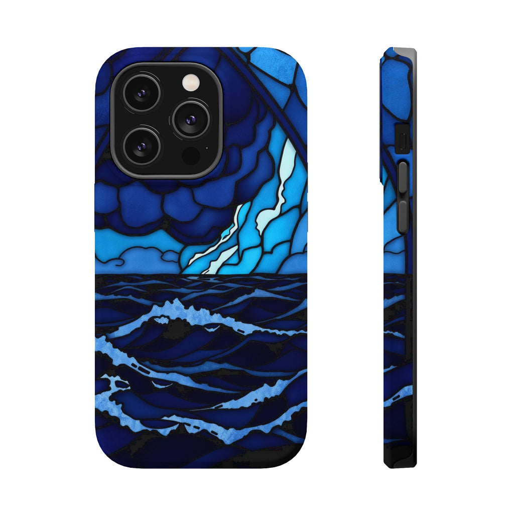 iPhone Earthy Storm at Sea Design Bold Modern Everyday Snap Case · iPhone Case