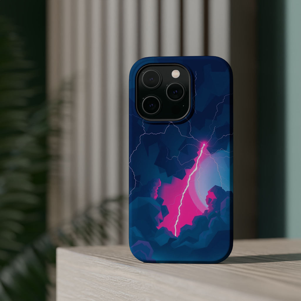 iPhone Thunderstorm Sky Abstract Geometric Slim iPhone Everyday · iPhone Case