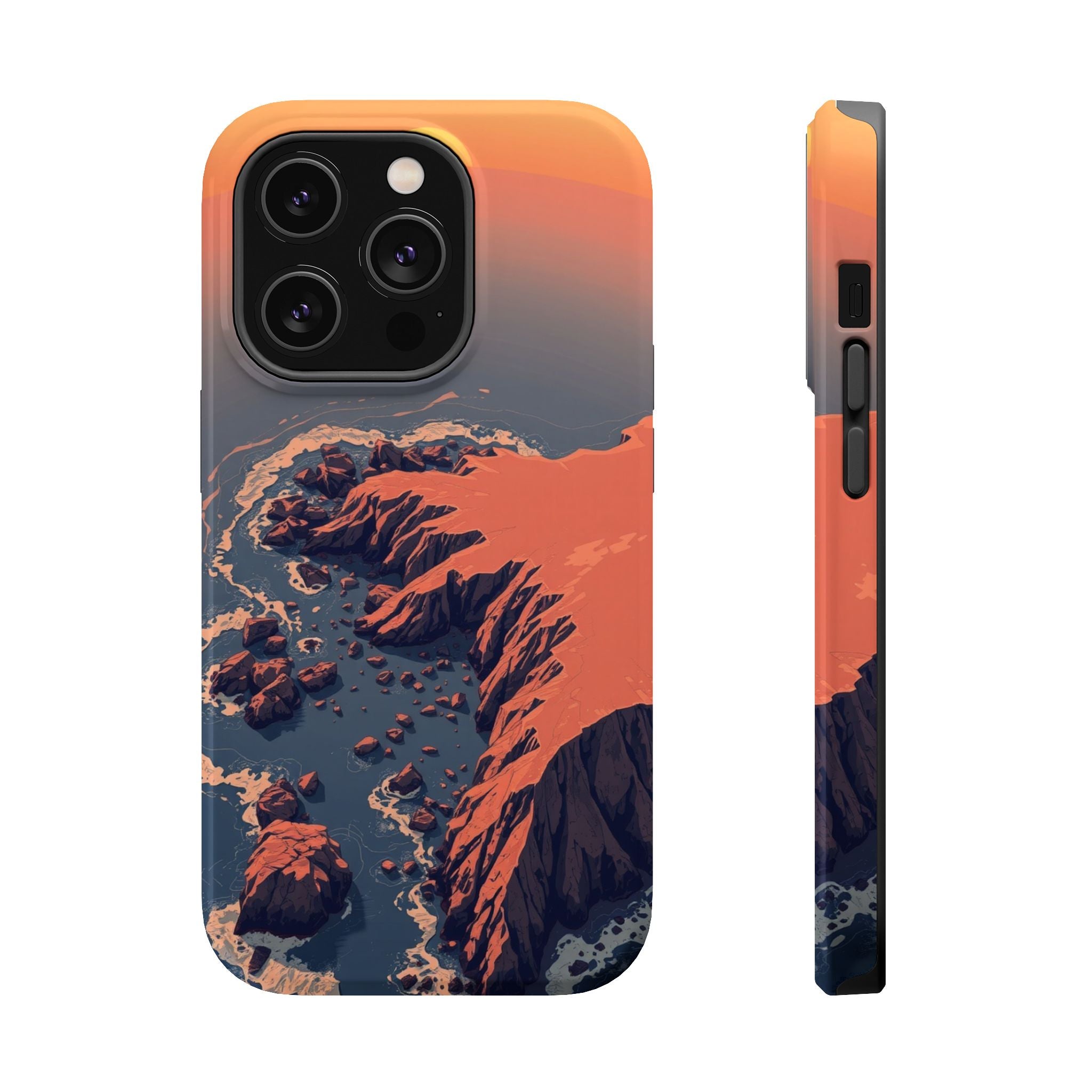 iPhone Earthy Shoreline Aerial Design Slim Everyday iPhone 19 Designer · iPhone