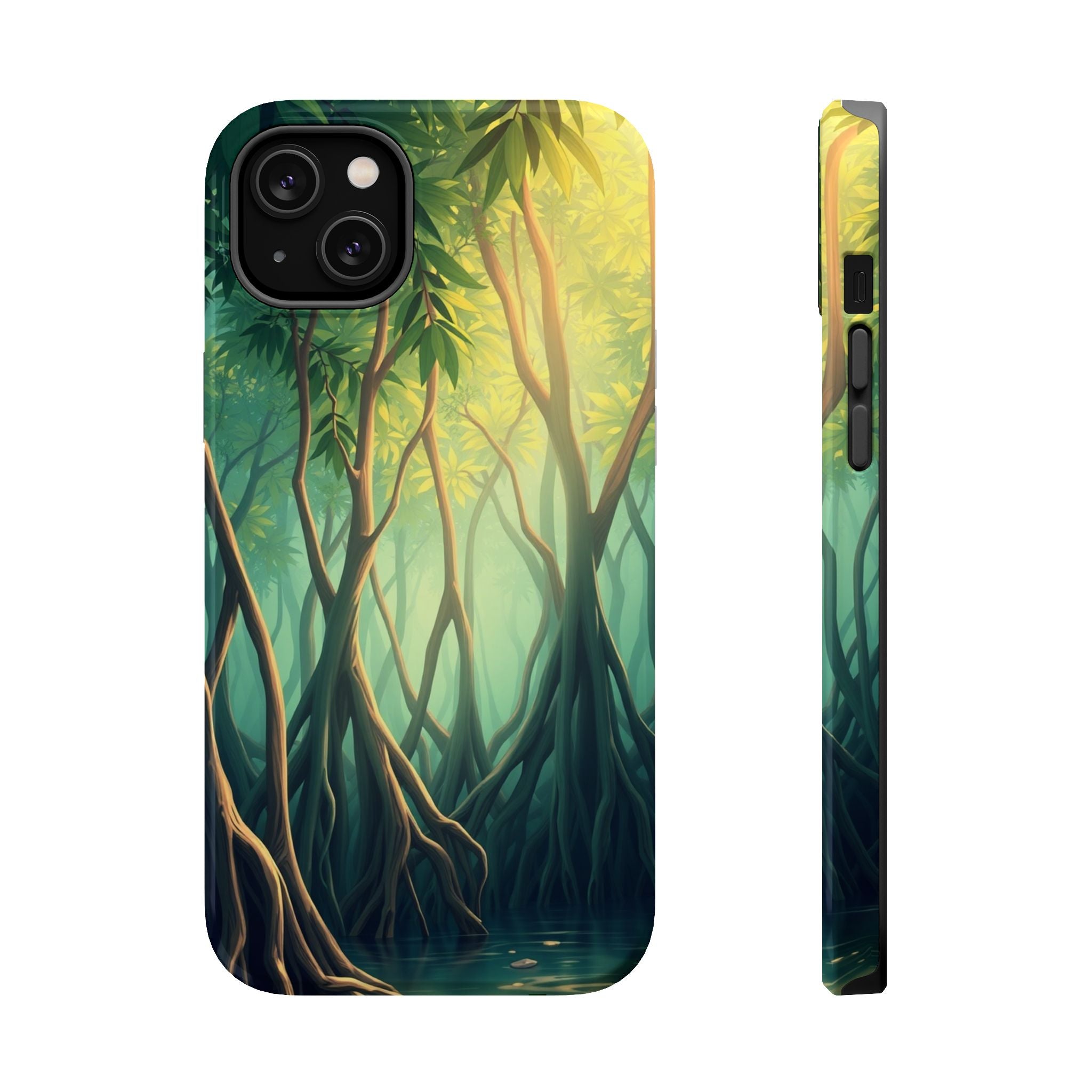 iPhone Mangrove Roots Dreamy Ethereal Slim Everyday Designer Case · iPhone Case