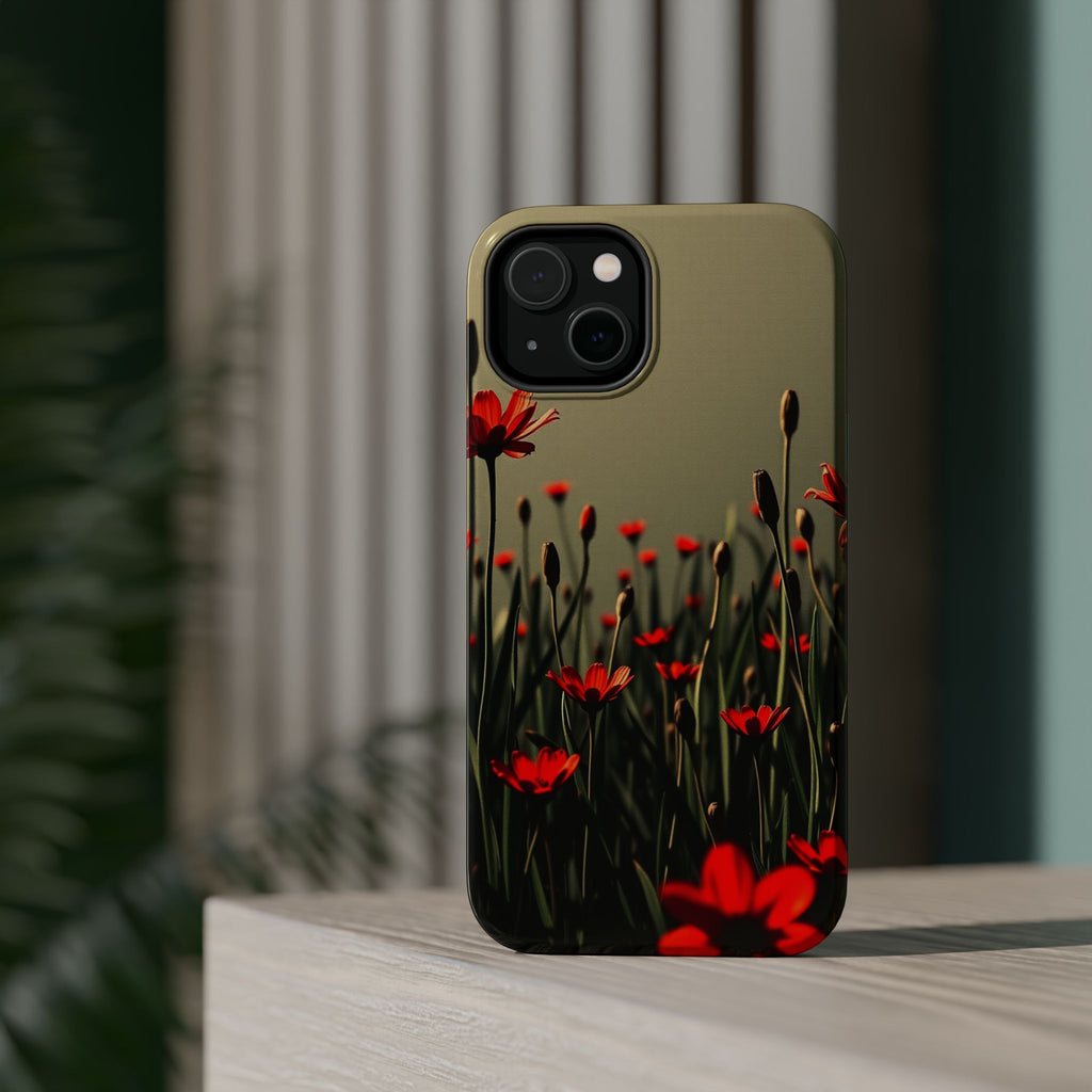 iPhone Vibrant Spring Meadow Design Slim Everyday Designer Case · iPhone Case