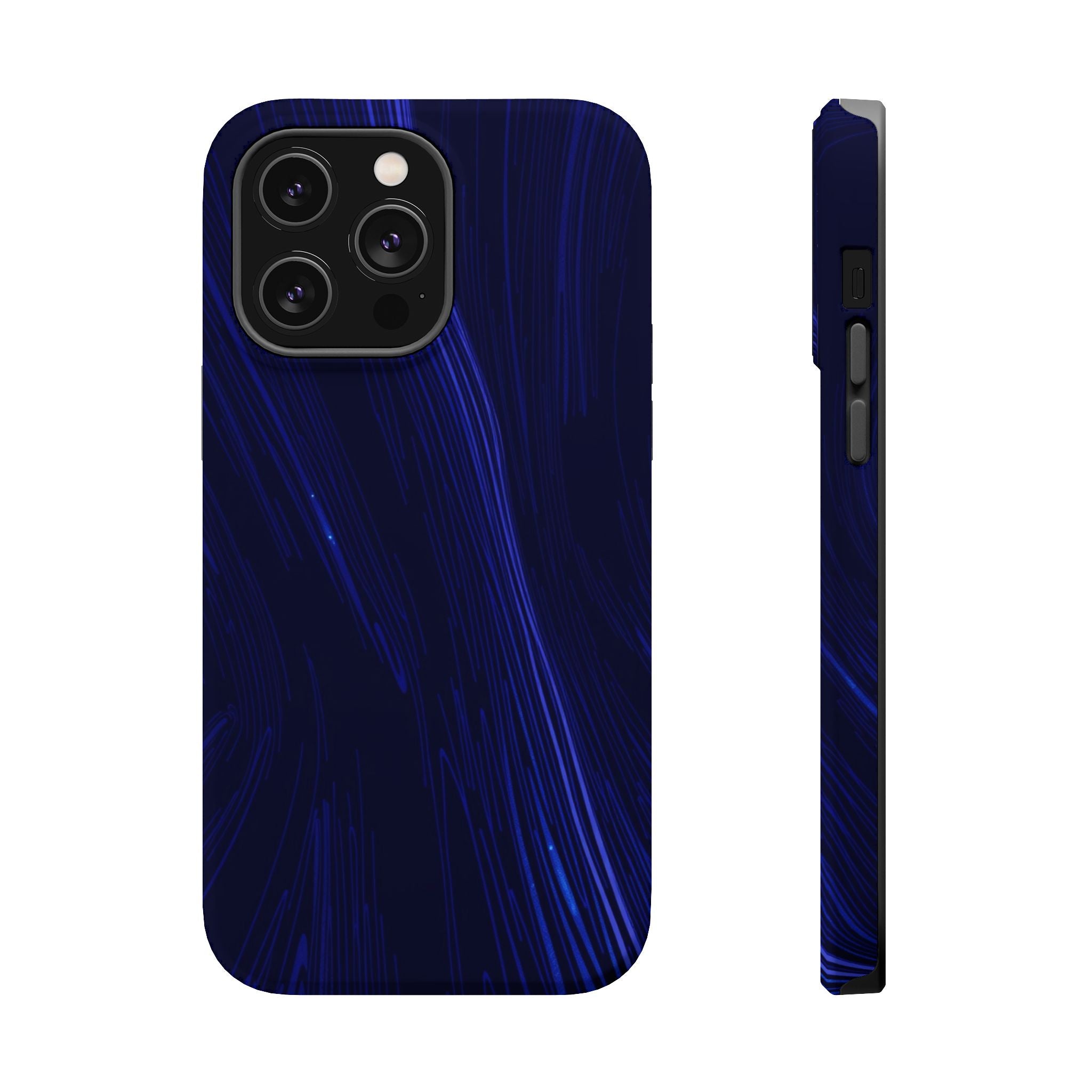 iPhone Interference Pattern Dark Gothic Ink Slim iPhone Everyday · iPhone Case